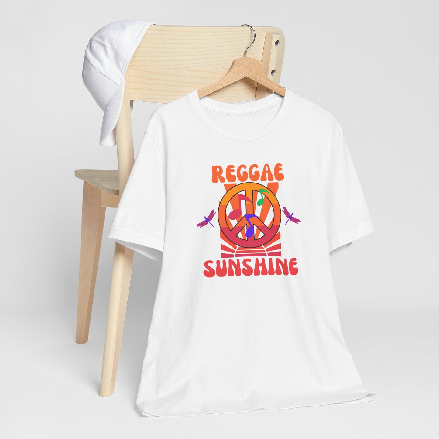 Retro Reggae Peace Vibes Tee