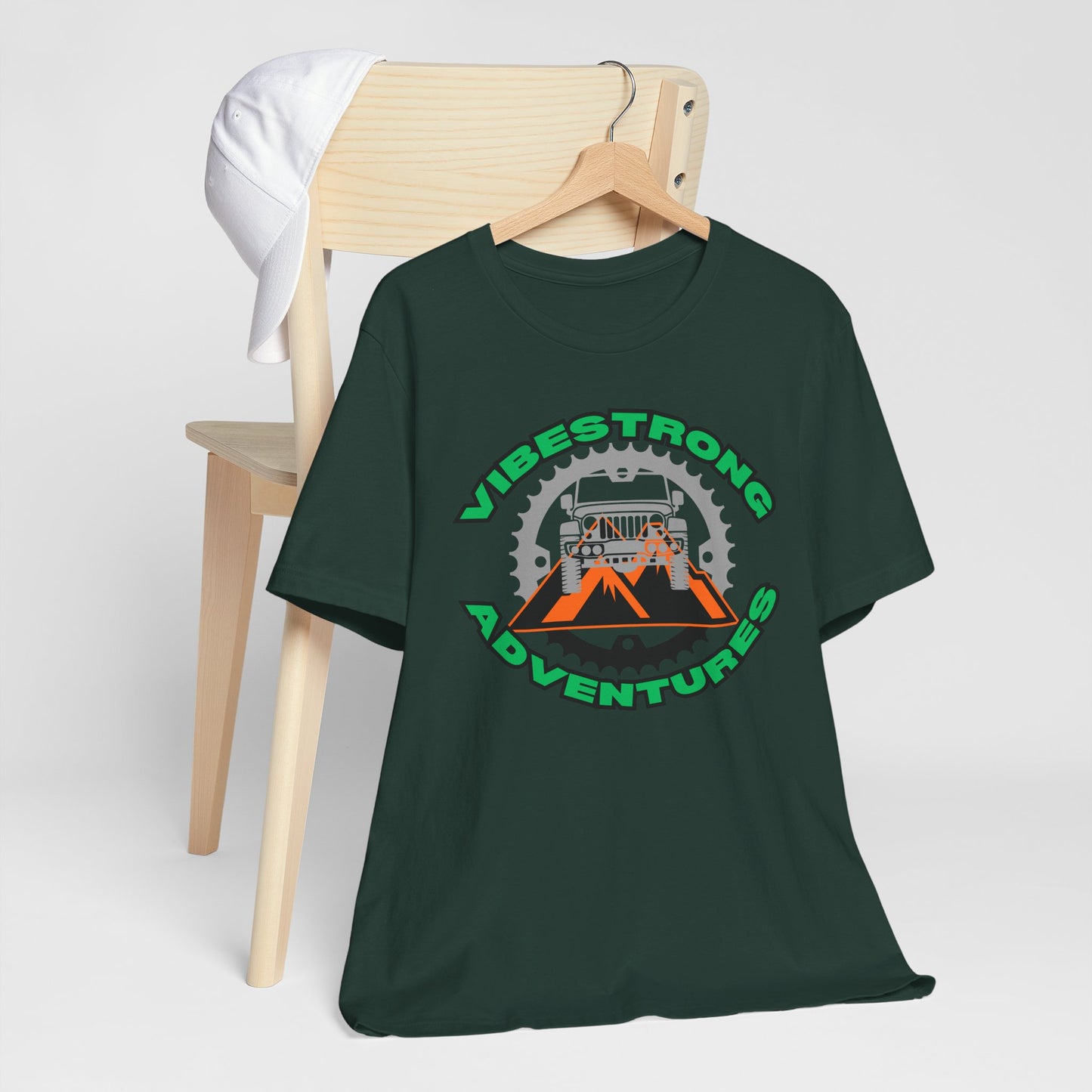 Adventure Vibes Unisex Tee - Perfect for Outdoor Enthusiasts, Travel Lovers, Gifts for Him or Her, Everyday Wear, Festival Apparel