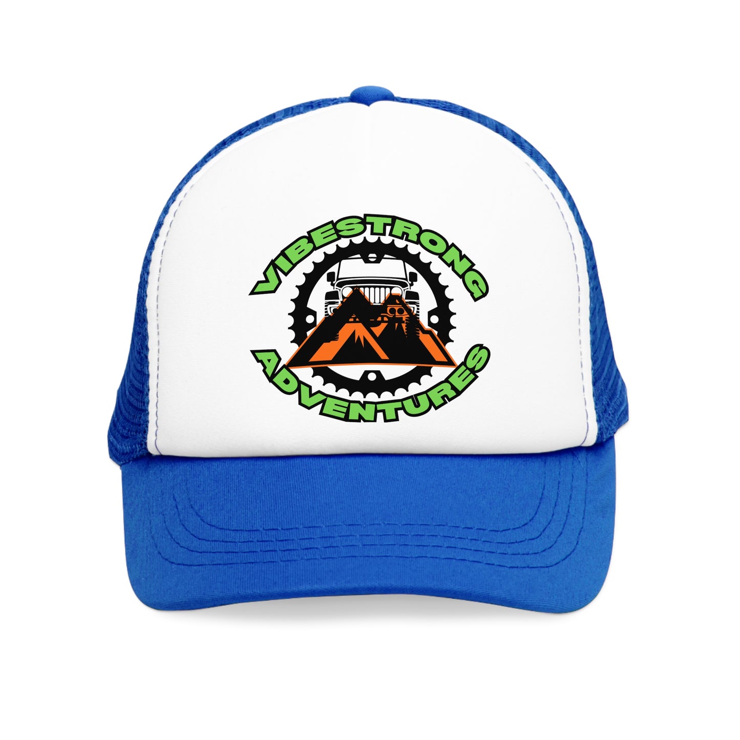 Adventure Vibes Mesh Cap – Outdoor Gear, Trucker Hat, Gift for Travelers, Camping Accessory, Summer Hat