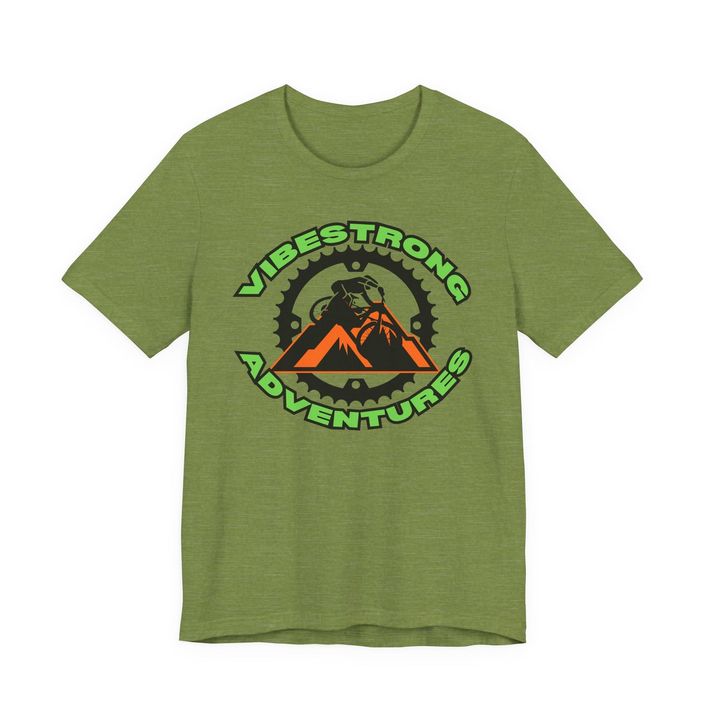 VibeStrong Adventures Tee - Unisex Outdoor Shirt, Gift for Adventurers, Travel Apparel, Nature Lover Clothing, Casual Wear
