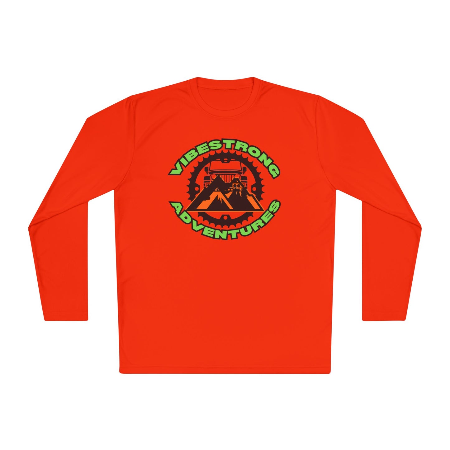 VibeStrong Adventure Tee | Unisex Long Sleeve T-Shirt, Outdoor Shirt, Travel Essentials, Adventure Gear, Gift for Explorers