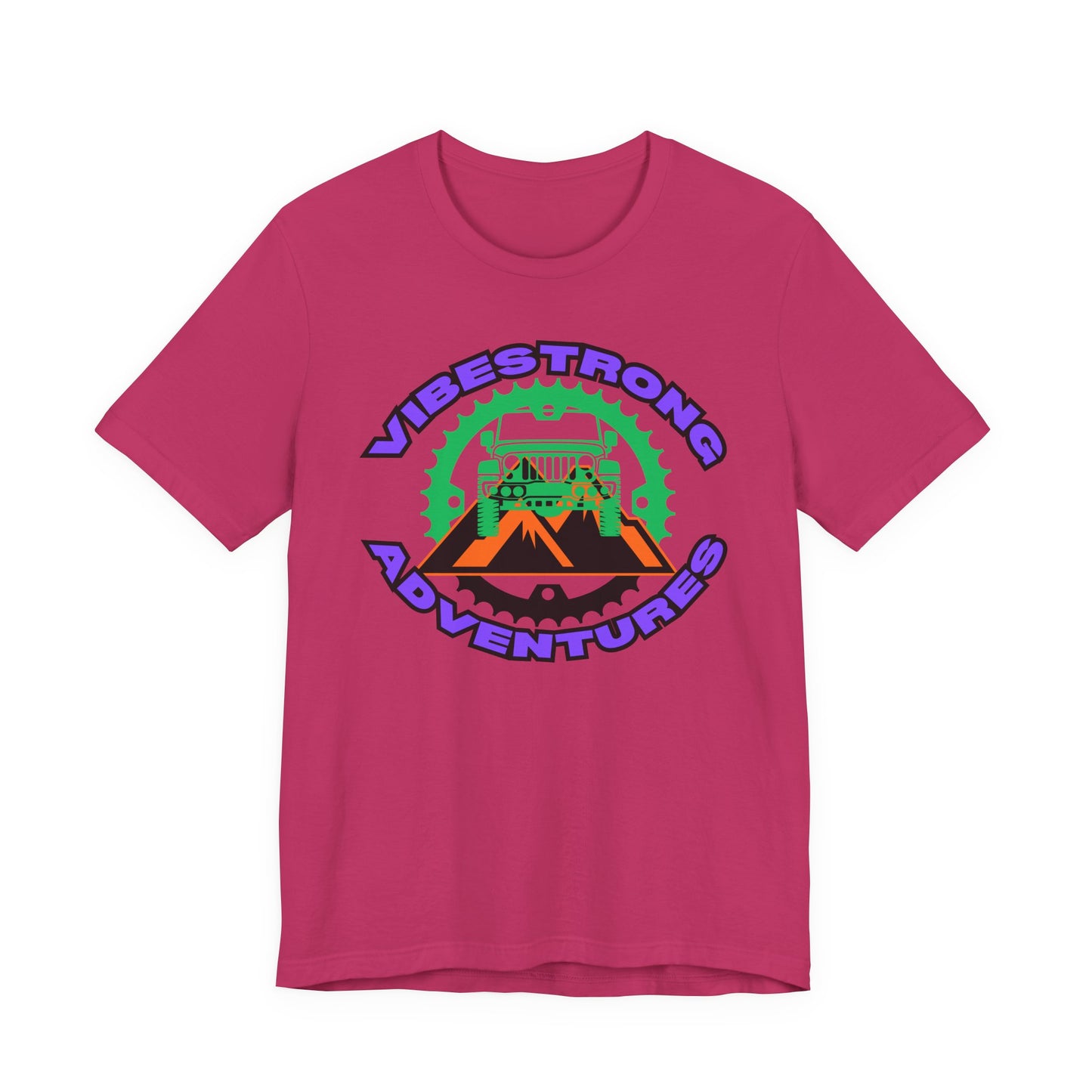 Vibrant Adventure Tee - Unisex Jersey Short Sleeve, Fun Outdoor Shirt, Travel Gift, Casual Wear, Summer Style, Adventure Lovers