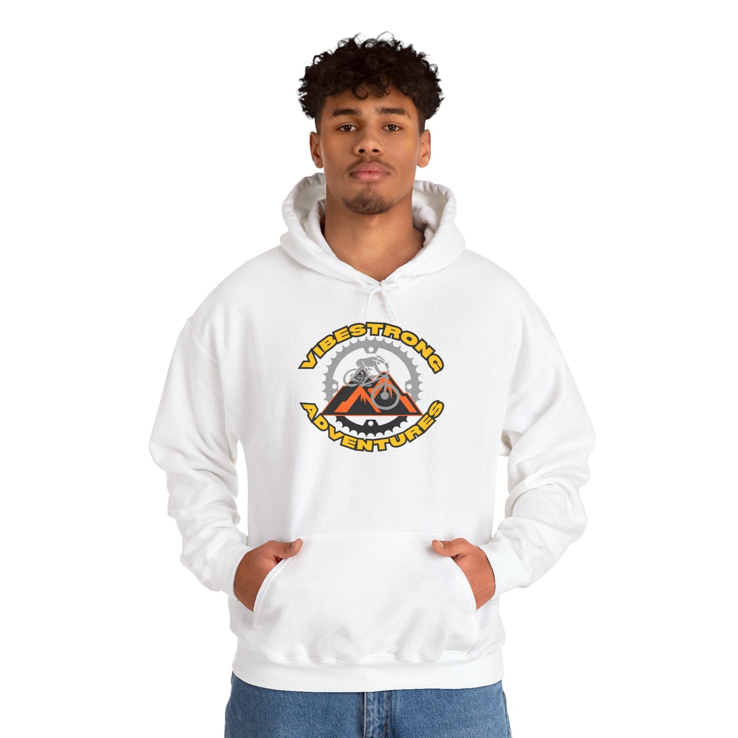 Adventure Vibes Hoodie | Unisex Heavy Blend Hooded Sweatshirt | Outdoor, Camping, Travel Apparel, Cool Gift for Explorers