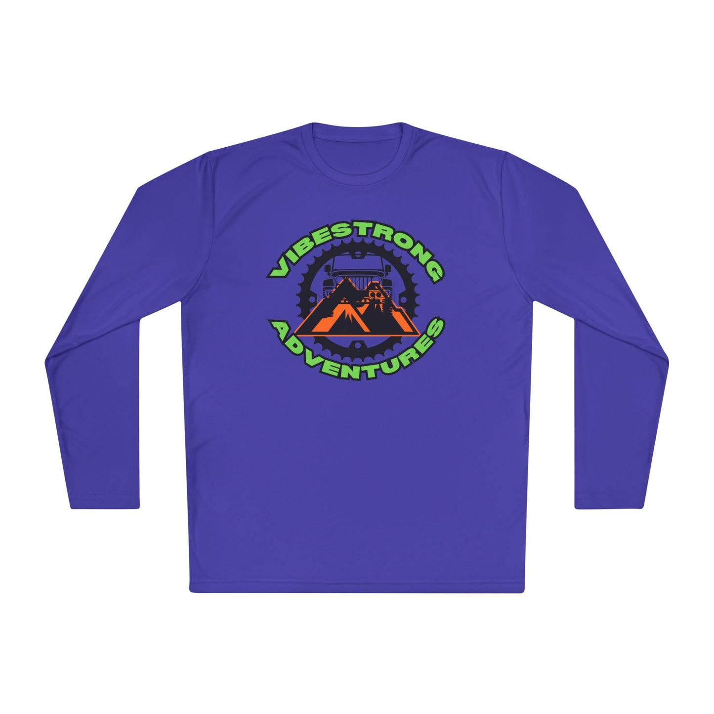 VibeStrong Adventure Tee | Unisex Long Sleeve T-Shirt, Outdoor Shirt, Travel Essentials, Adventure Gear, Gift for Explorers