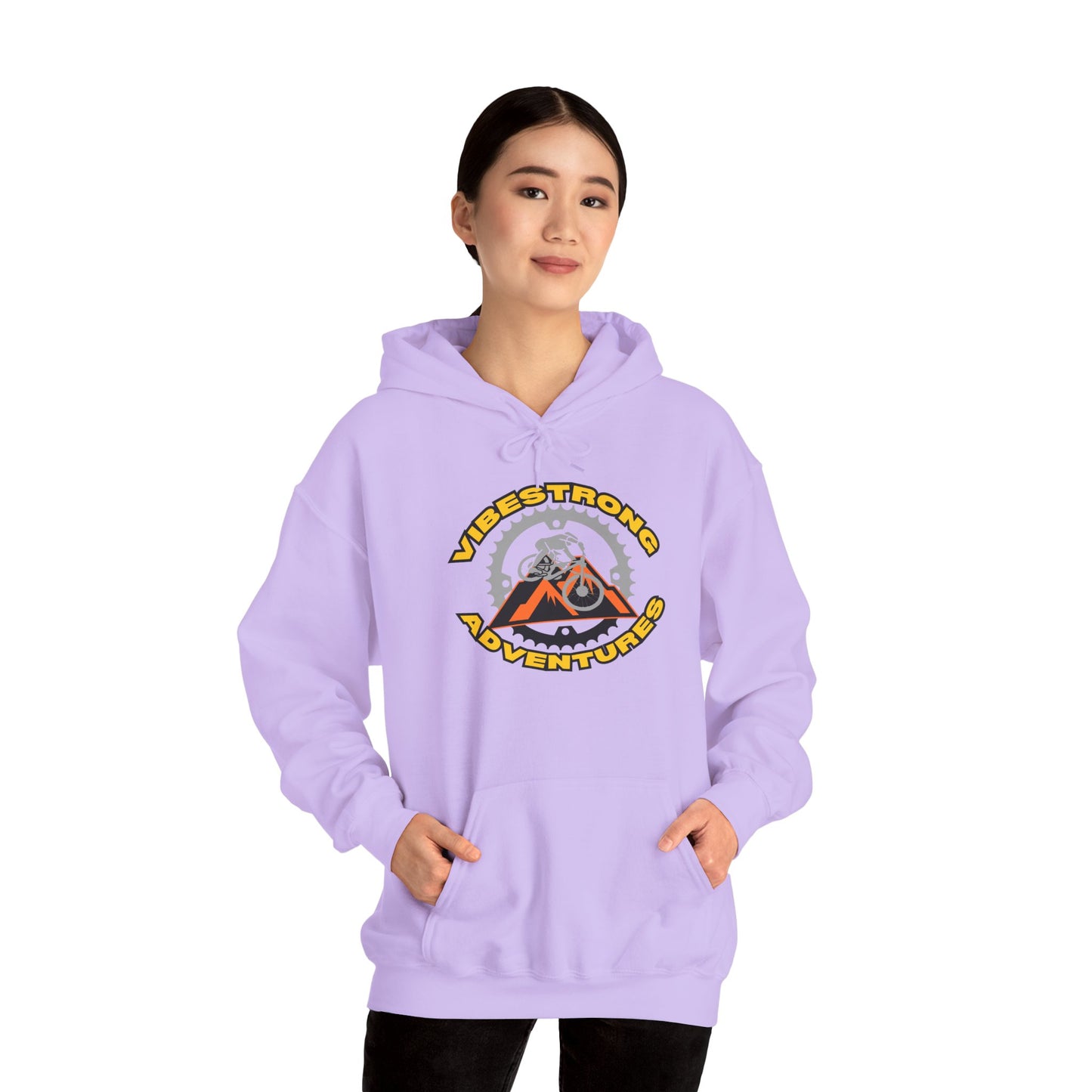 Adventure Vibes Hoodie | Unisex Heavy Blend Hooded Sweatshirt | Outdoor, Camping, Travel Apparel, Cool Gift for Explorers