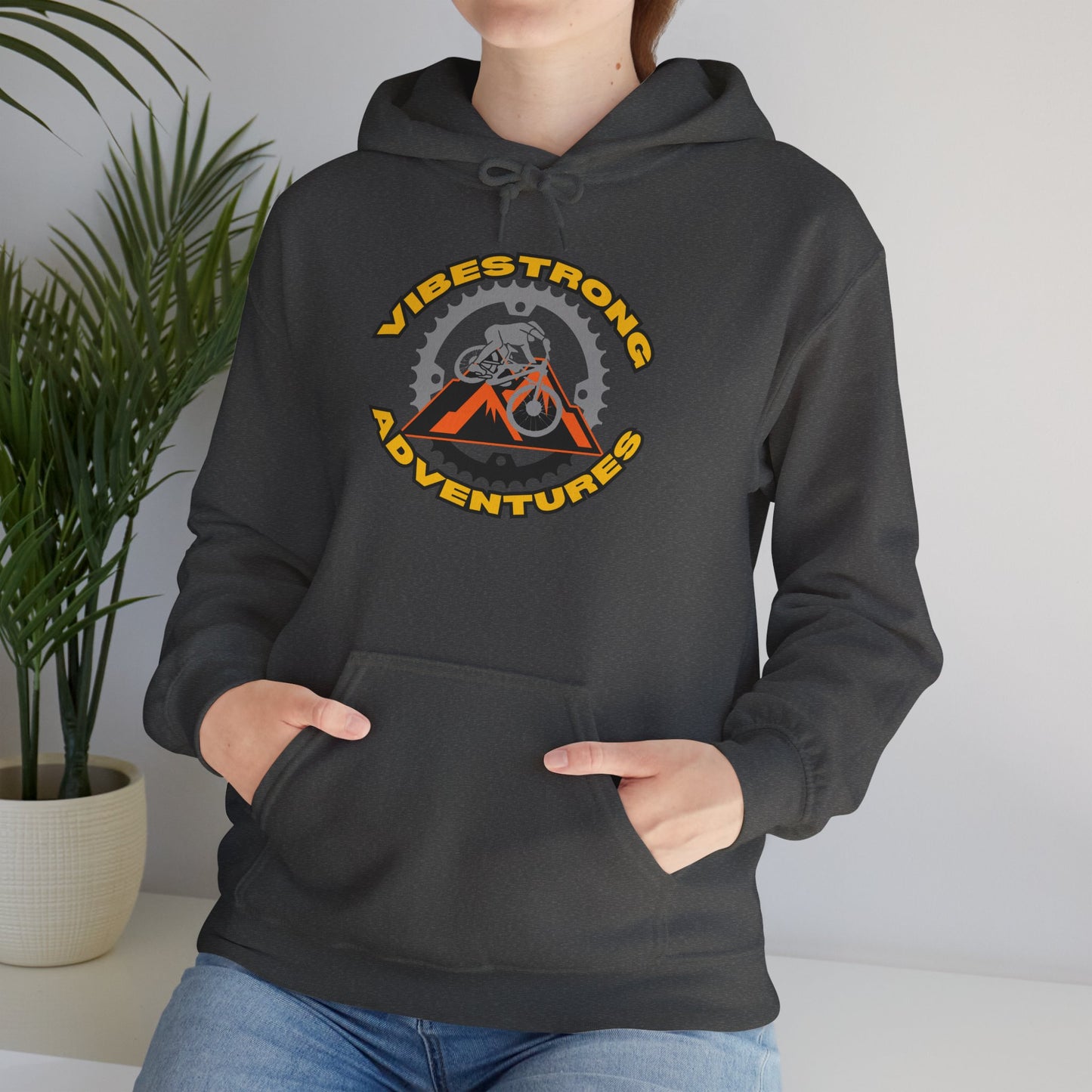 Adventure Vibes Hoodie | Unisex Heavy Blend Hooded Sweatshirt | Outdoor, Camping, Travel Apparel, Cool Gift for Explorers