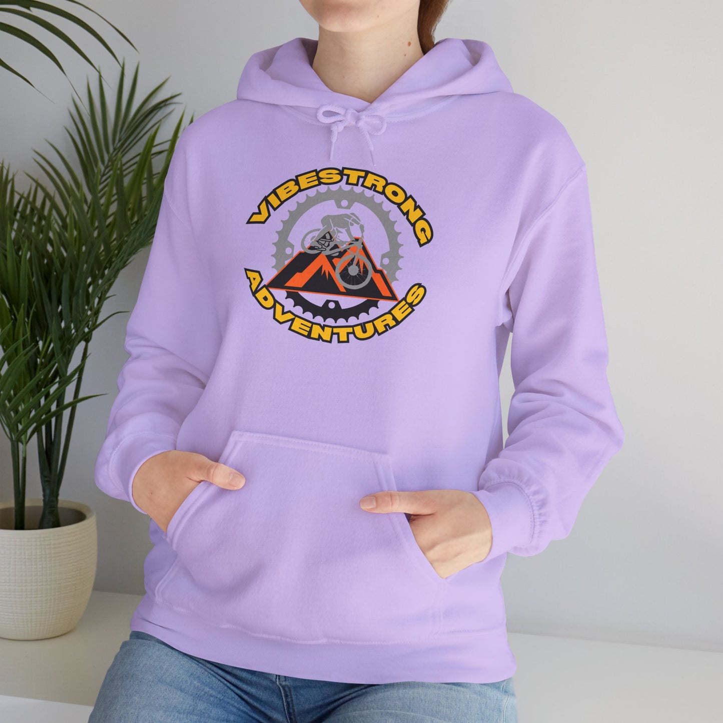 Adventure Vibes Hoodie | Unisex Heavy Blend Hooded Sweatshirt | Outdoor, Camping, Travel Apparel, Cool Gift for Explorers