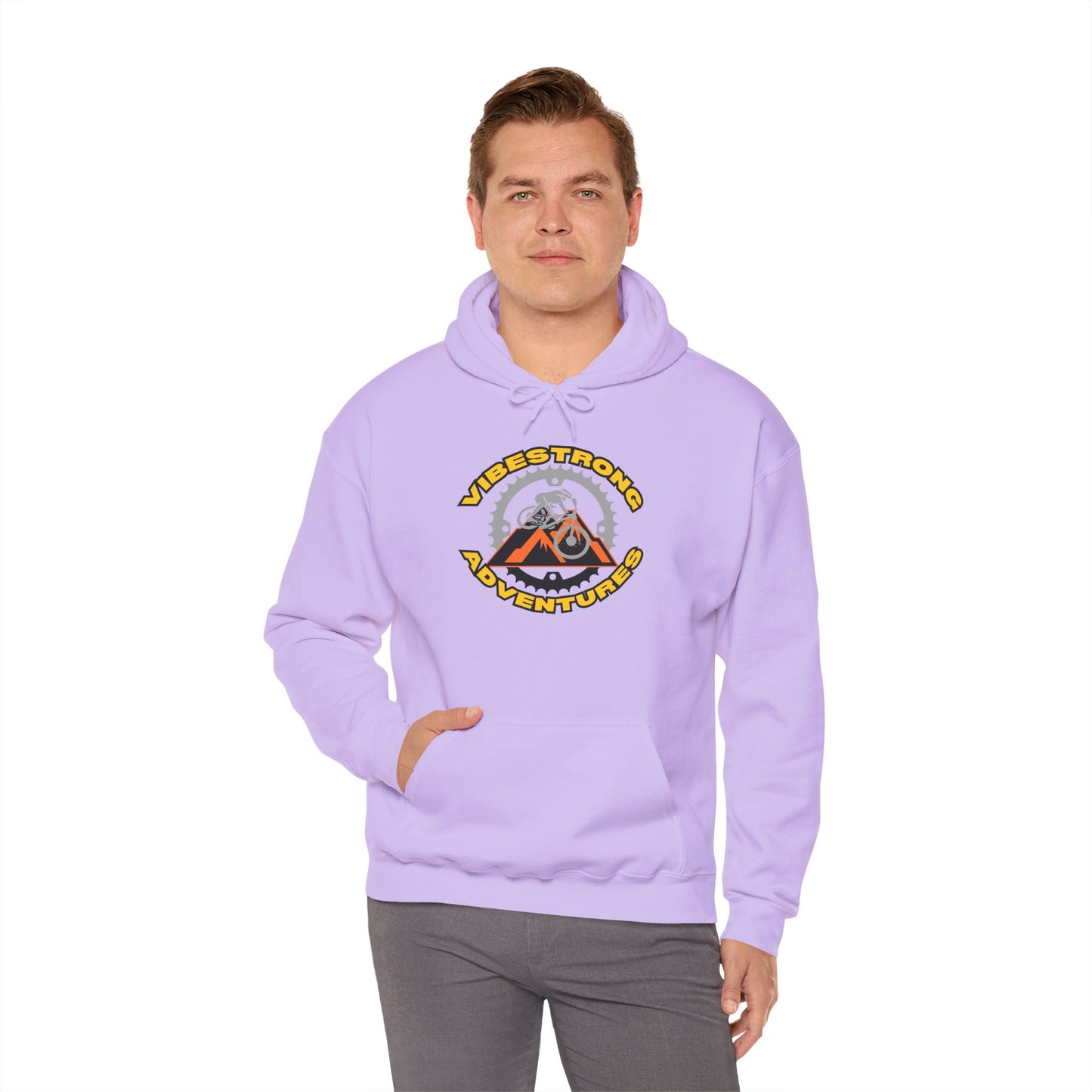 Adventure Vibes Hoodie | Unisex Heavy Blend Hooded Sweatshirt | Outdoor, Camping, Travel Apparel, Cool Gift for Explorers