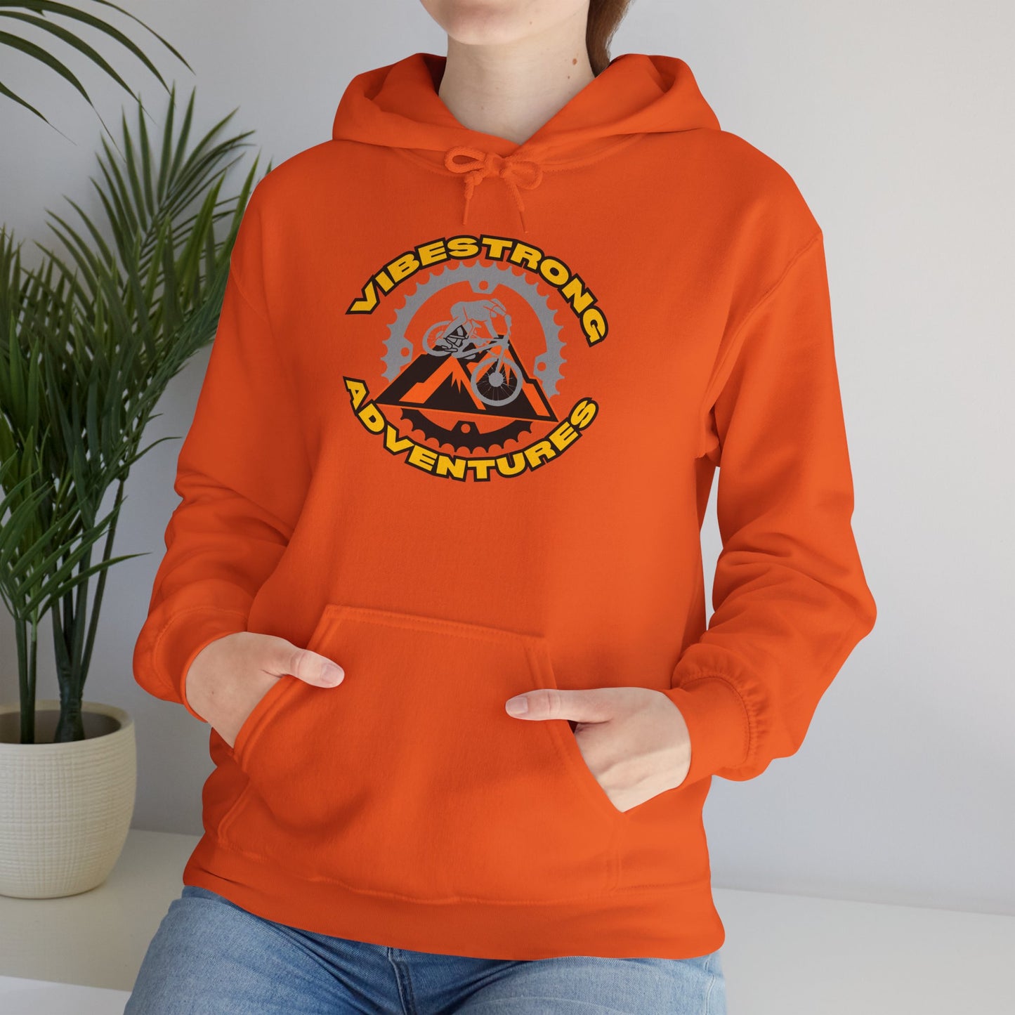 Adventure Vibes Hoodie | Unisex Heavy Blend Hooded Sweatshirt | Outdoor, Camping, Travel Apparel, Cool Gift for Explorers