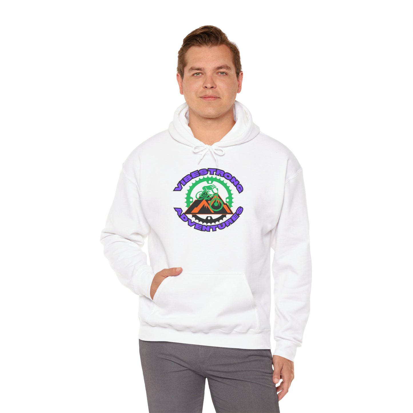 Adventure Awaits Hooded Sweatshirt, Unisex Hoodie for Outdoor Lovers, Campfire Sweatshirt, Hiking Gear, Cozy Adventure Apparel