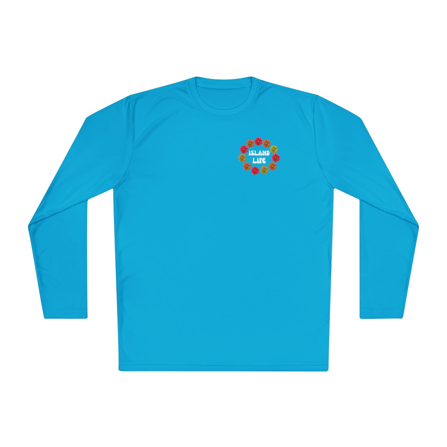 Island Life Long Sleeve Tee - Perfect for Tropical Vibes, Casual Wear, Vacation, Beach Parties, Summer Celebrations