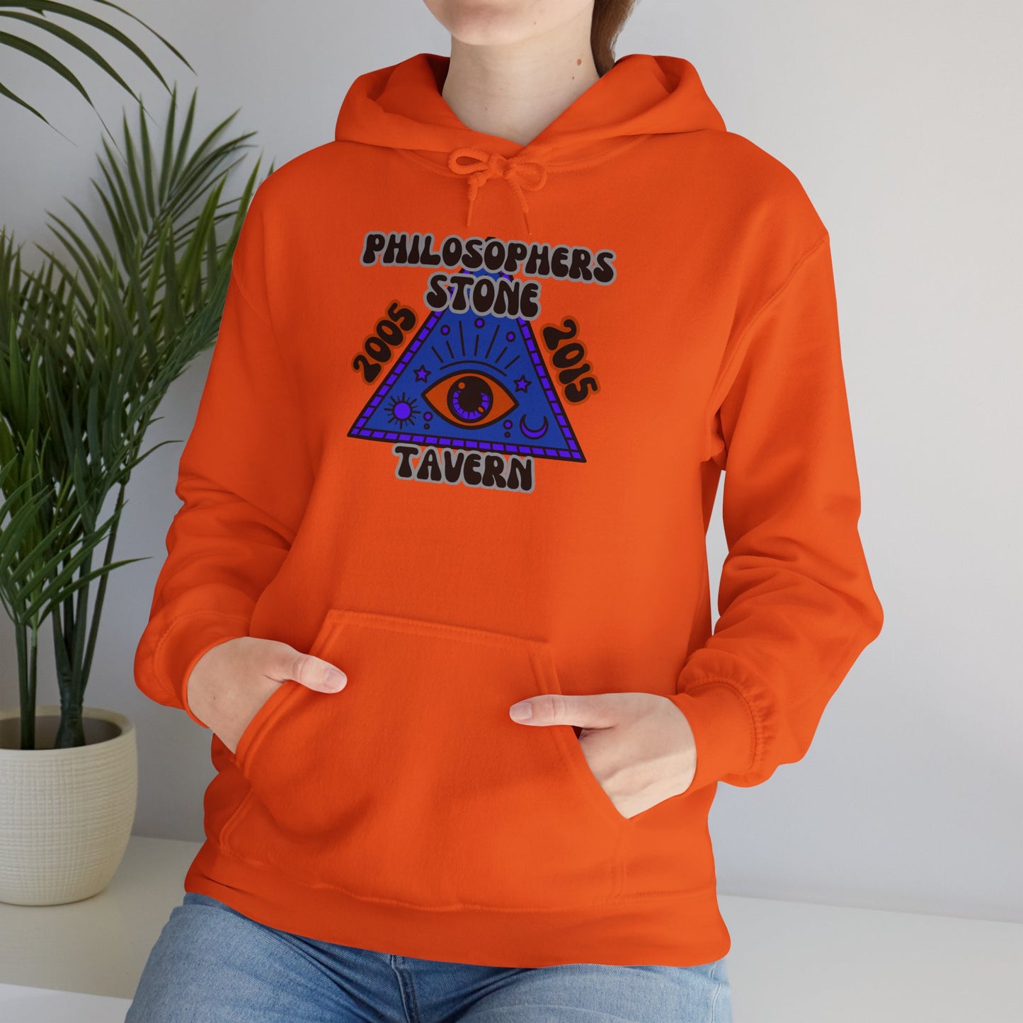 Philosopher's Stone Tavern Hoodie - Unisex Heavy Blend™ Sweatshirt with Eye Design