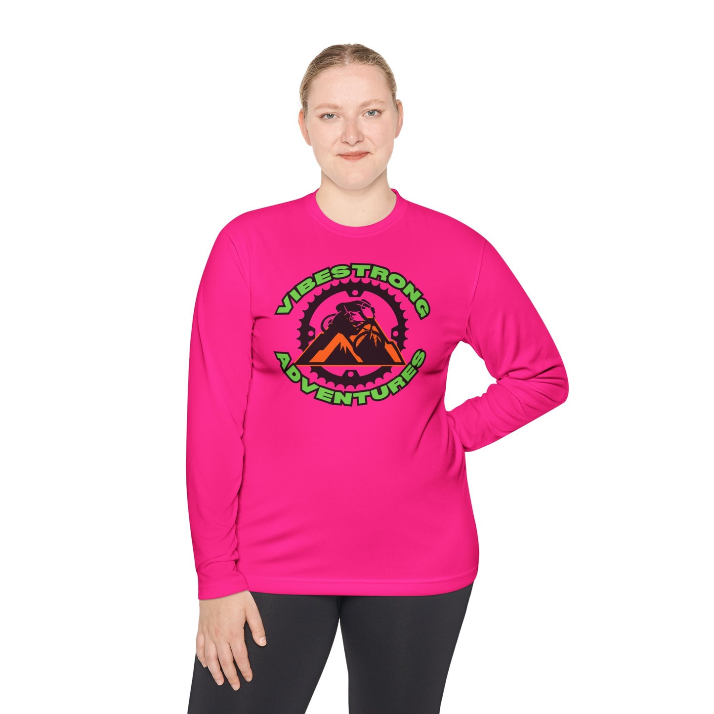 Vibes-Strong Adventure Tee | Unisex Long Sleeve Shirt, Outdoor Apparel, Travel Wear, Adventure Gift, Casual Style