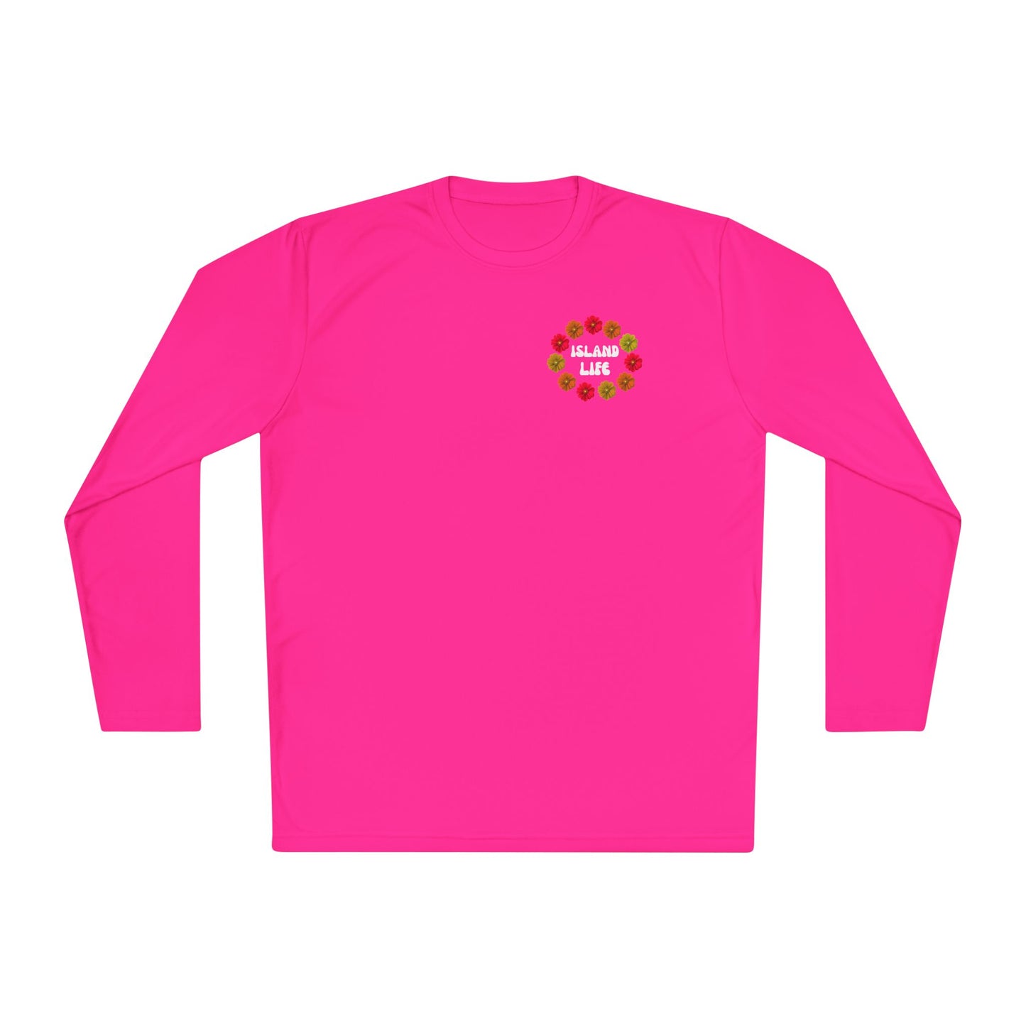 Island Life Long Sleeve Tee - Perfect for Tropical Vibes, Casual Wear, Vacation, Beach Parties, Summer Celebrations