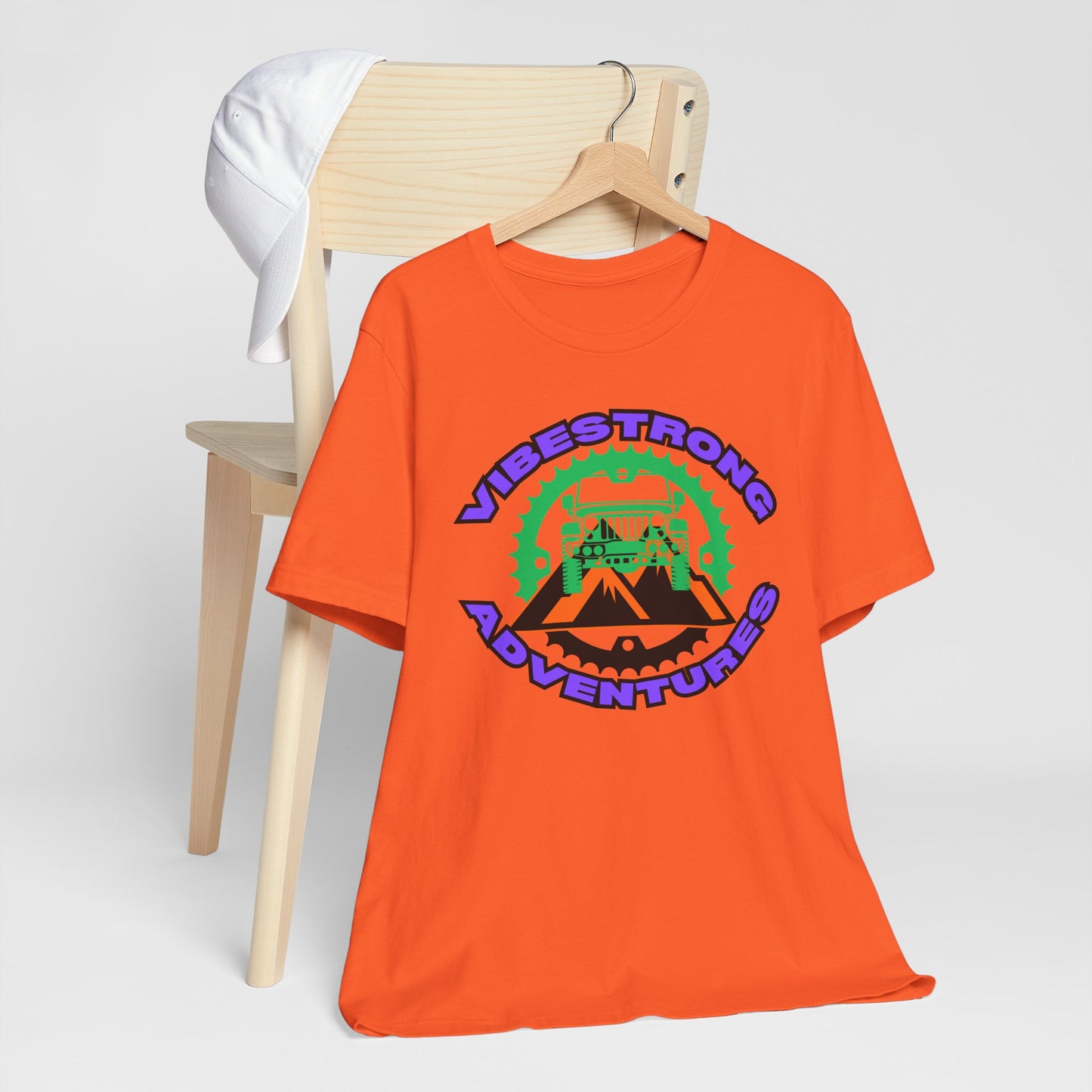 Vibrant Adventure Tee - Unisex Jersey Short Sleeve, Fun Outdoor Shirt, Travel Gift, Casual Wear, Summer Style, Adventure Lovers