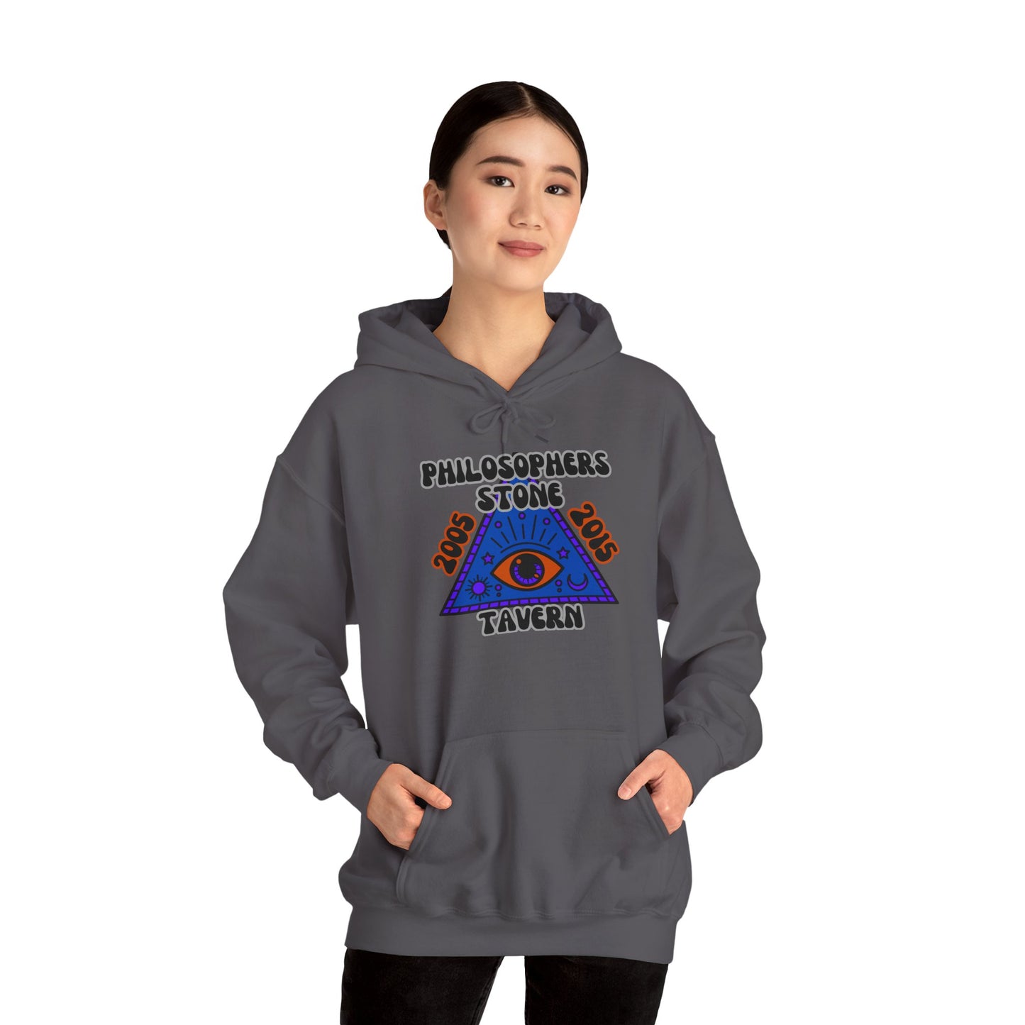 Philosopher's Stone Tavern Hoodie - Unisex Heavy Blend™ Sweatshirt with Eye Design