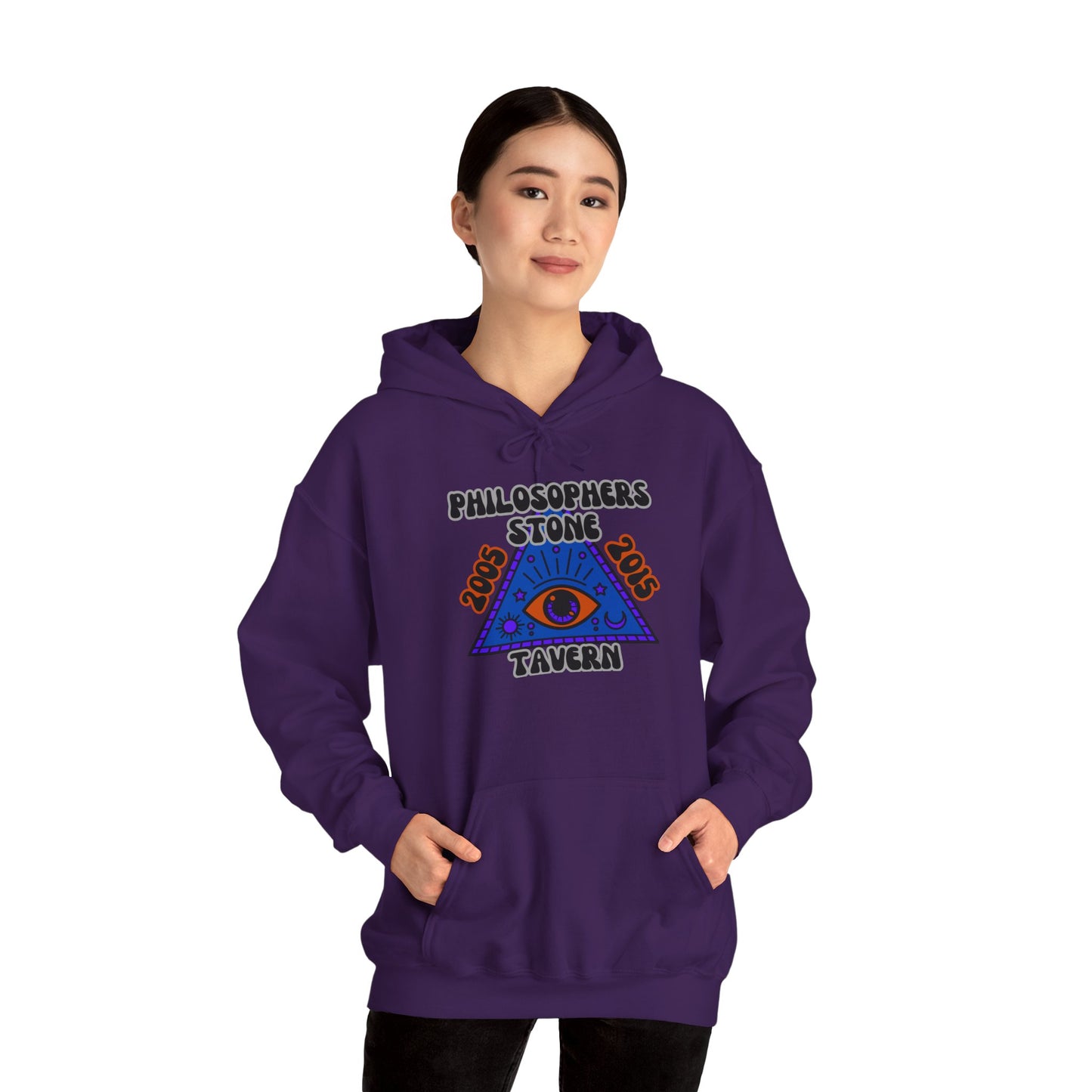 Philosopher's Stone Tavern Hoodie - Unisex Heavy Blend™ Sweatshirt with Eye Design