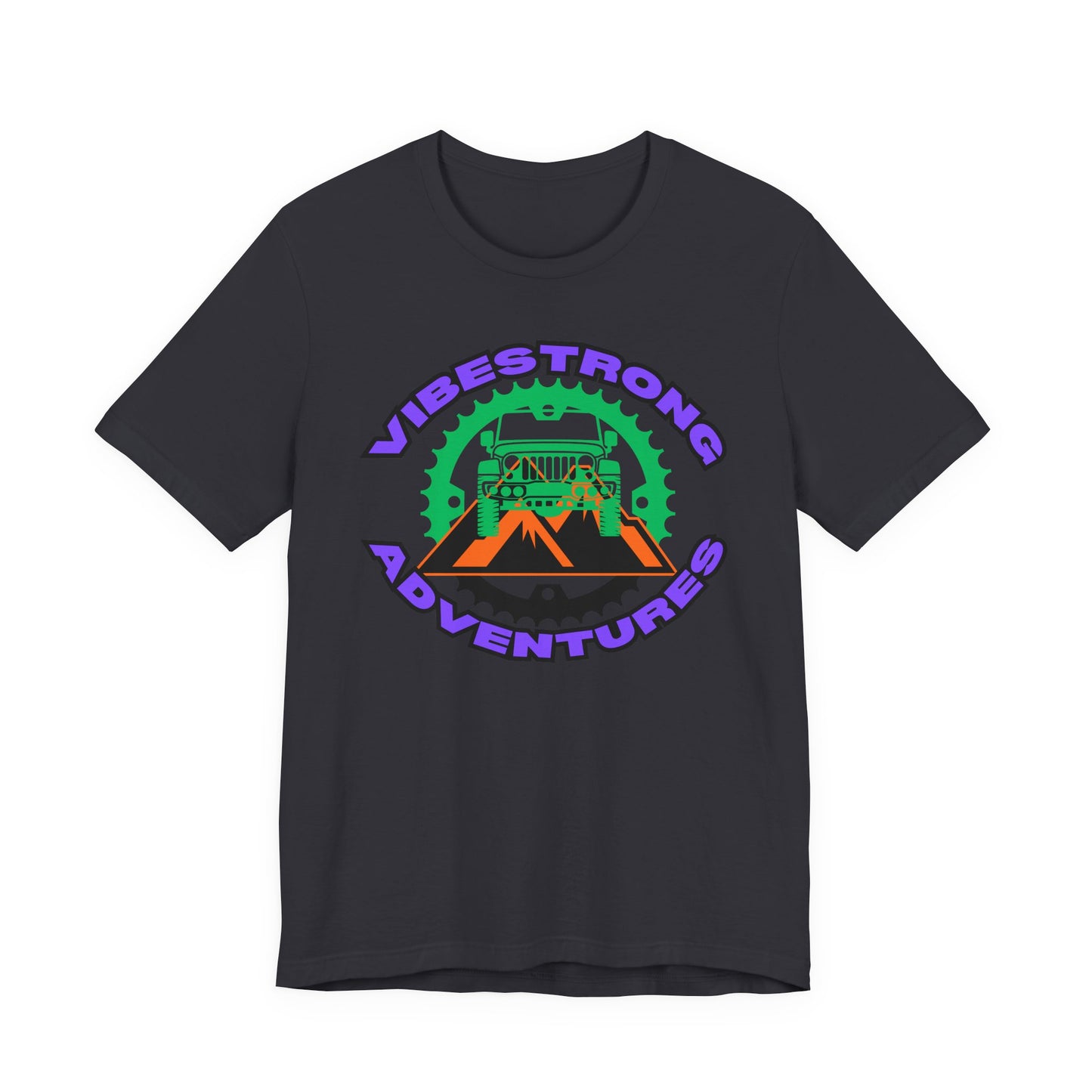 Vibrant Adventure Tee - Unisex Jersey Short Sleeve, Fun Outdoor Shirt, Travel Gift, Casual Wear, Summer Style, Adventure Lovers