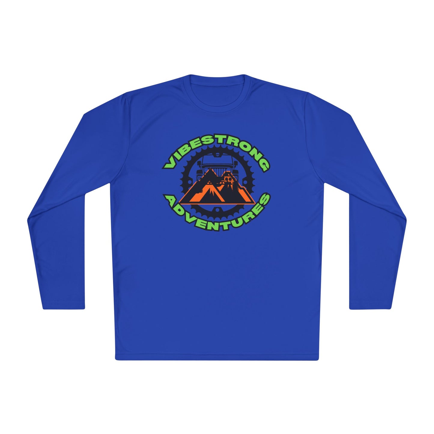 VibeStrong Adventure Tee | Unisex Long Sleeve T-Shirt, Outdoor Shirt, Travel Essentials, Adventure Gear, Gift for Explorers