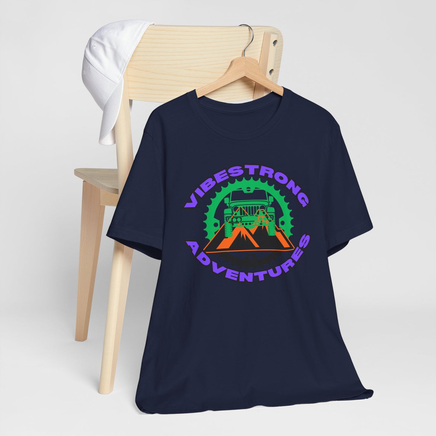 Vibrant Adventure Tee - Unisex Jersey Short Sleeve, Fun Outdoor Shirt, Travel Gift, Casual Wear, Summer Style, Adventure Lovers