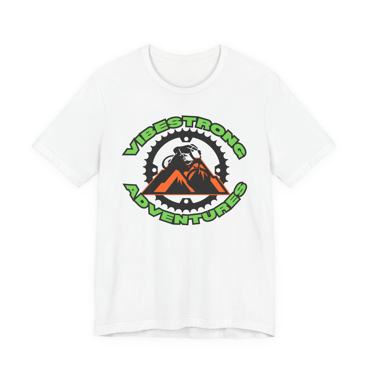 VibeStrong Adventures Tee - Unisex Outdoor Shirt, Gift for Adventurers, Travel Apparel, Nature Lover Clothing, Casual Wear
