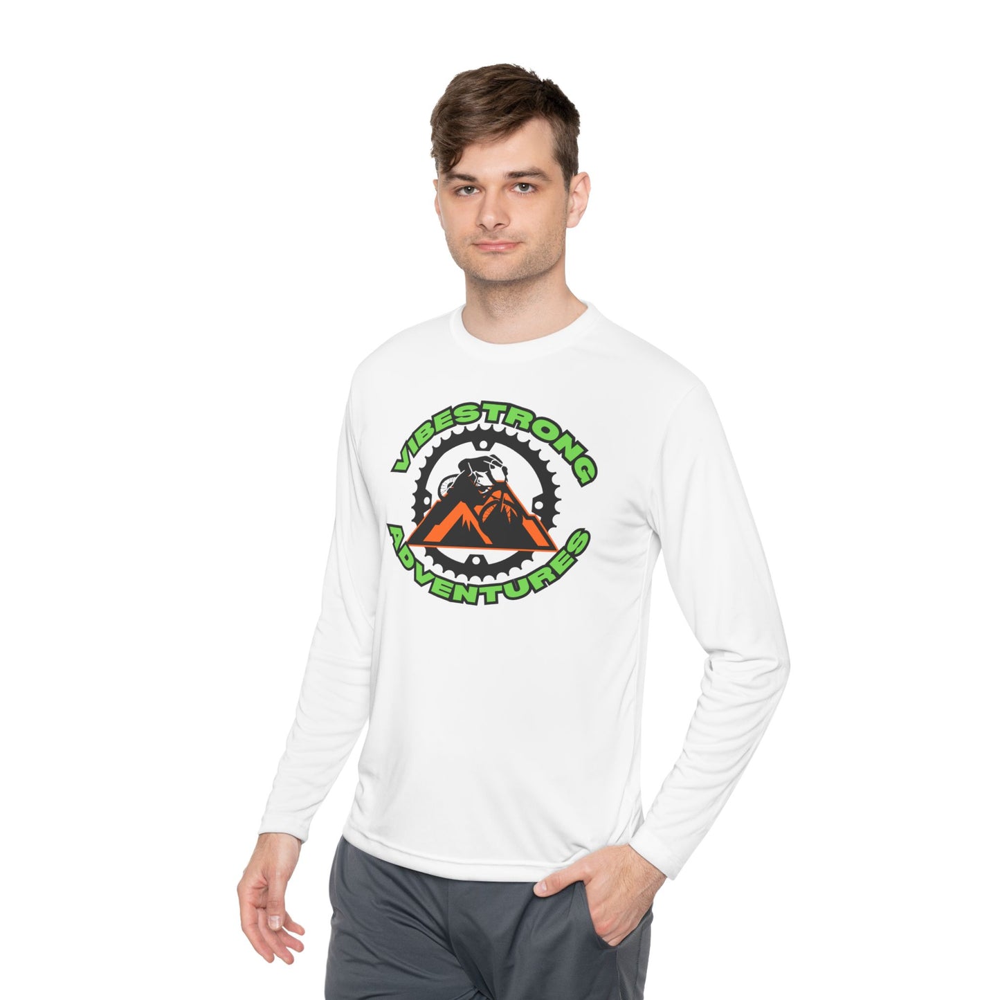 Vibes-Strong Adventure Tee | Unisex Long Sleeve Shirt, Outdoor Apparel, Travel Wear, Adventure Gift, Casual Style