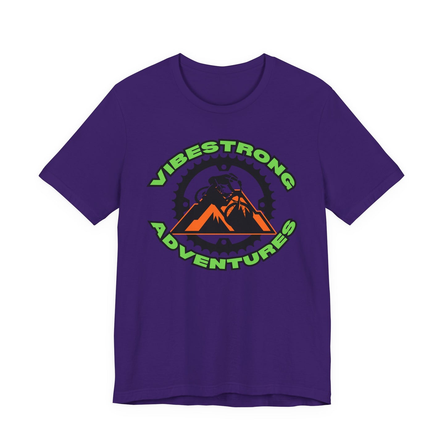 VibeStrong Adventures Tee - Unisex Outdoor Shirt, Gift for Adventurers, Travel Apparel, Nature Lover Clothing, Casual Wear