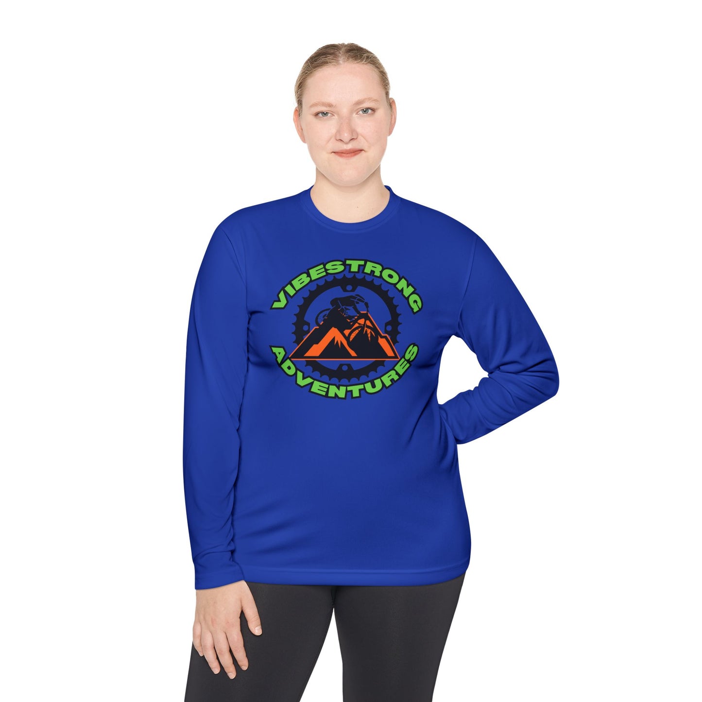 Vibes-Strong Adventure Tee | Unisex Long Sleeve Shirt, Outdoor Apparel, Travel Wear, Adventure Gift, Casual Style