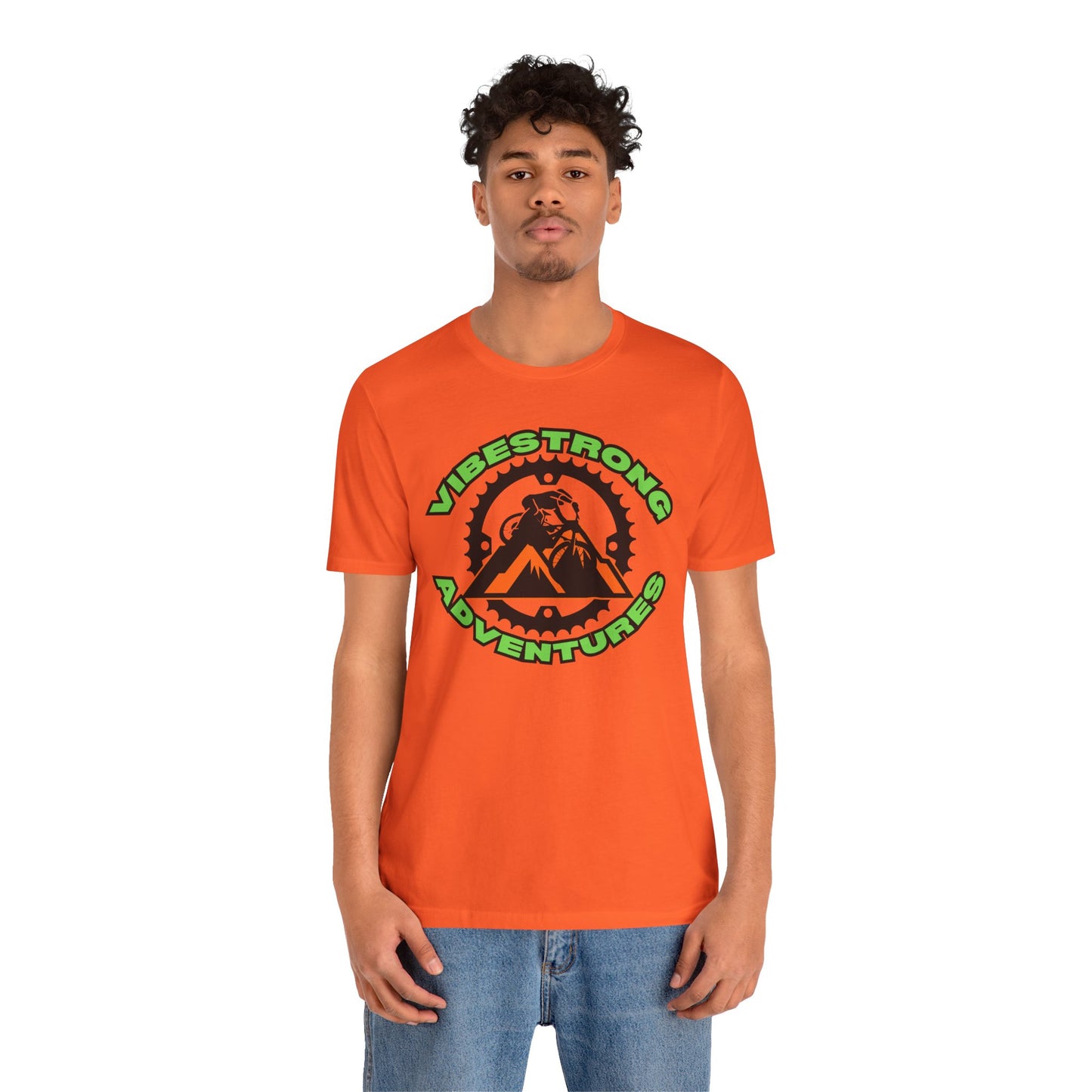 VibeStrong Adventures Tee - Unisex Outdoor Shirt, Gift for Adventurers, Travel Apparel, Nature Lover Clothing, Casual Wear