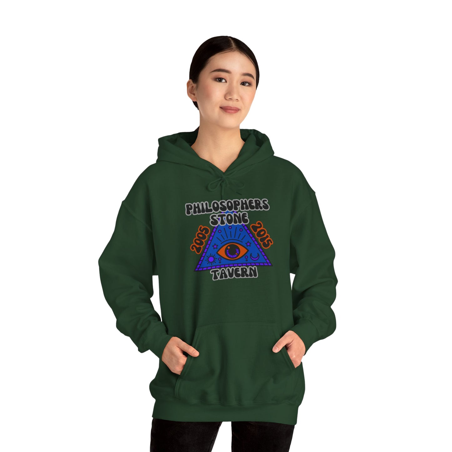 Philosopher's Stone Tavern Hoodie - Unisex Heavy Blend™ Sweatshirt with Eye Design