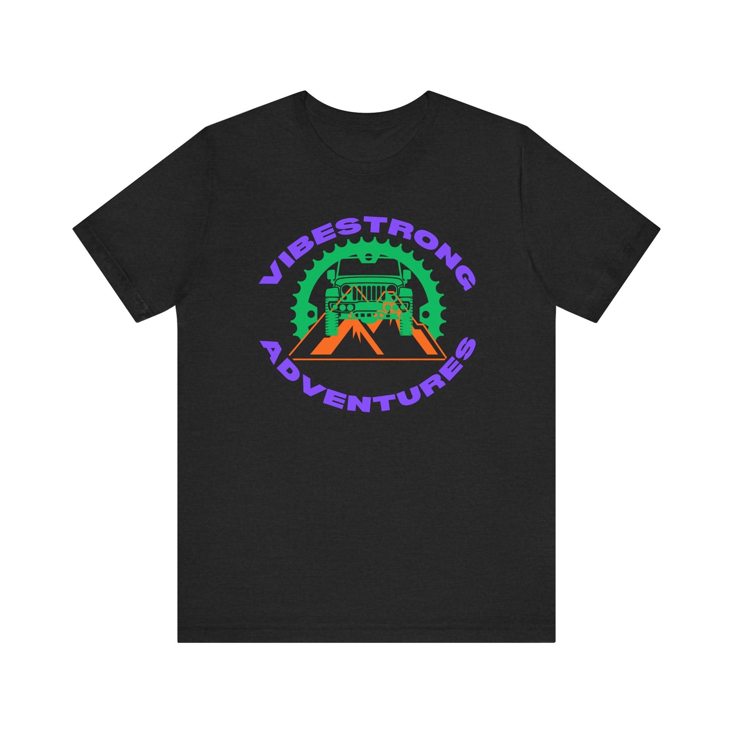 Vibrant Adventure Tee - Unisex Jersey Short Sleeve, Fun Outdoor Shirt, Travel Gift, Casual Wear, Summer Style, Adventure Lovers
