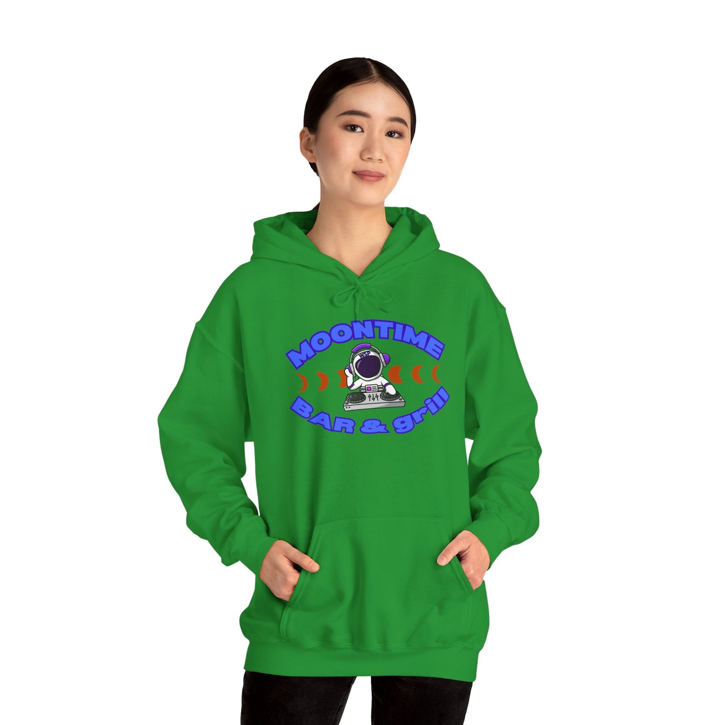 Astronaut Themed Unisex Hoodie - Moontime Bar & Grill