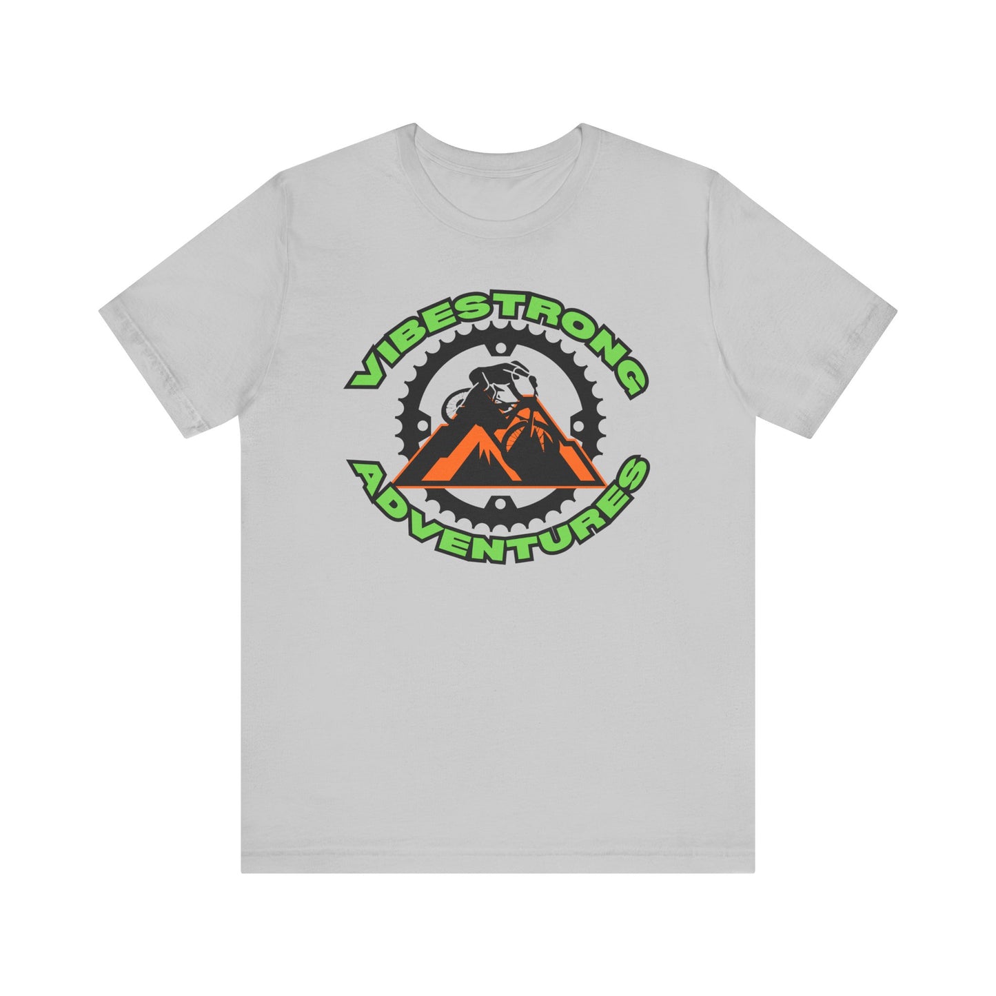 VibeStrong Adventures Tee - Unisex Outdoor Shirt, Gift for Adventurers, Travel Apparel, Nature Lover Clothing, Casual Wear