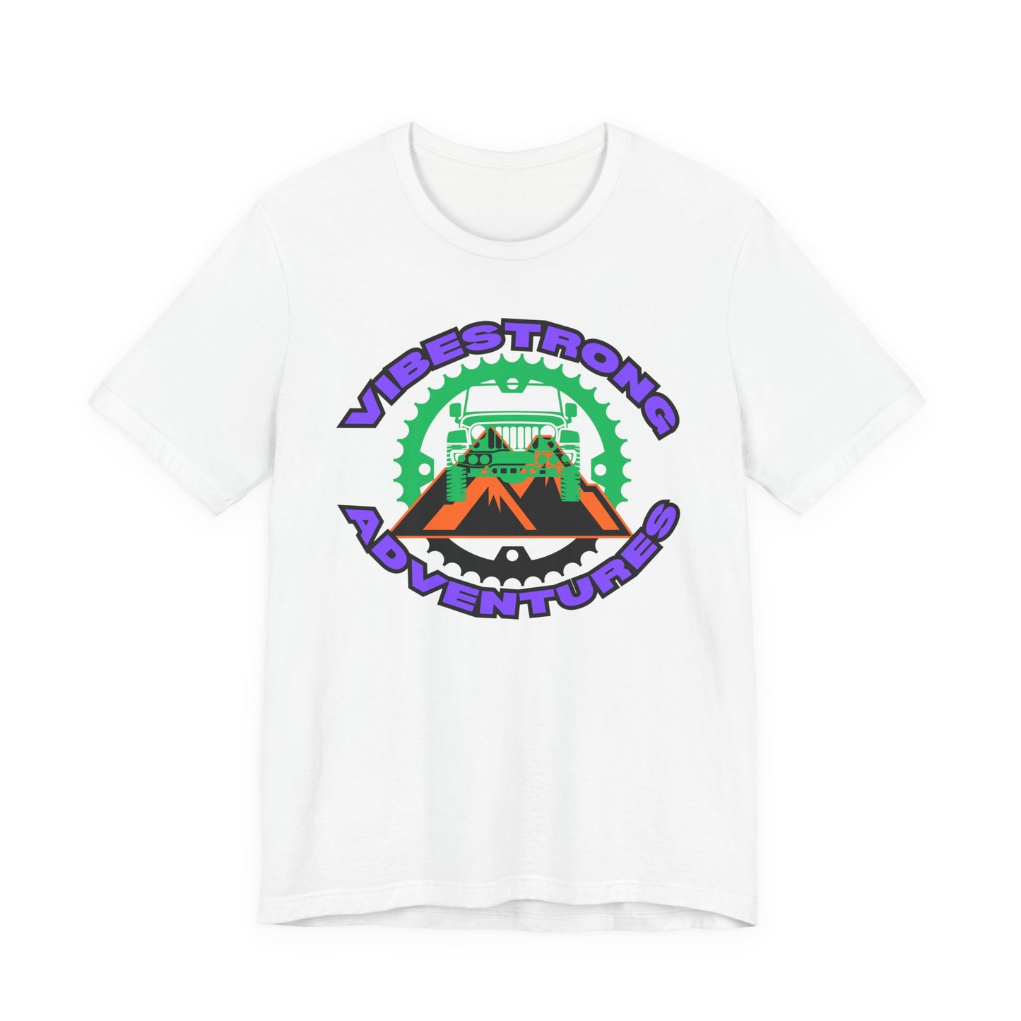 Vibrant Adventure Tee - Unisex Jersey Short Sleeve, Fun Outdoor Shirt, Travel Gift, Casual Wear, Summer Style, Adventure Lovers