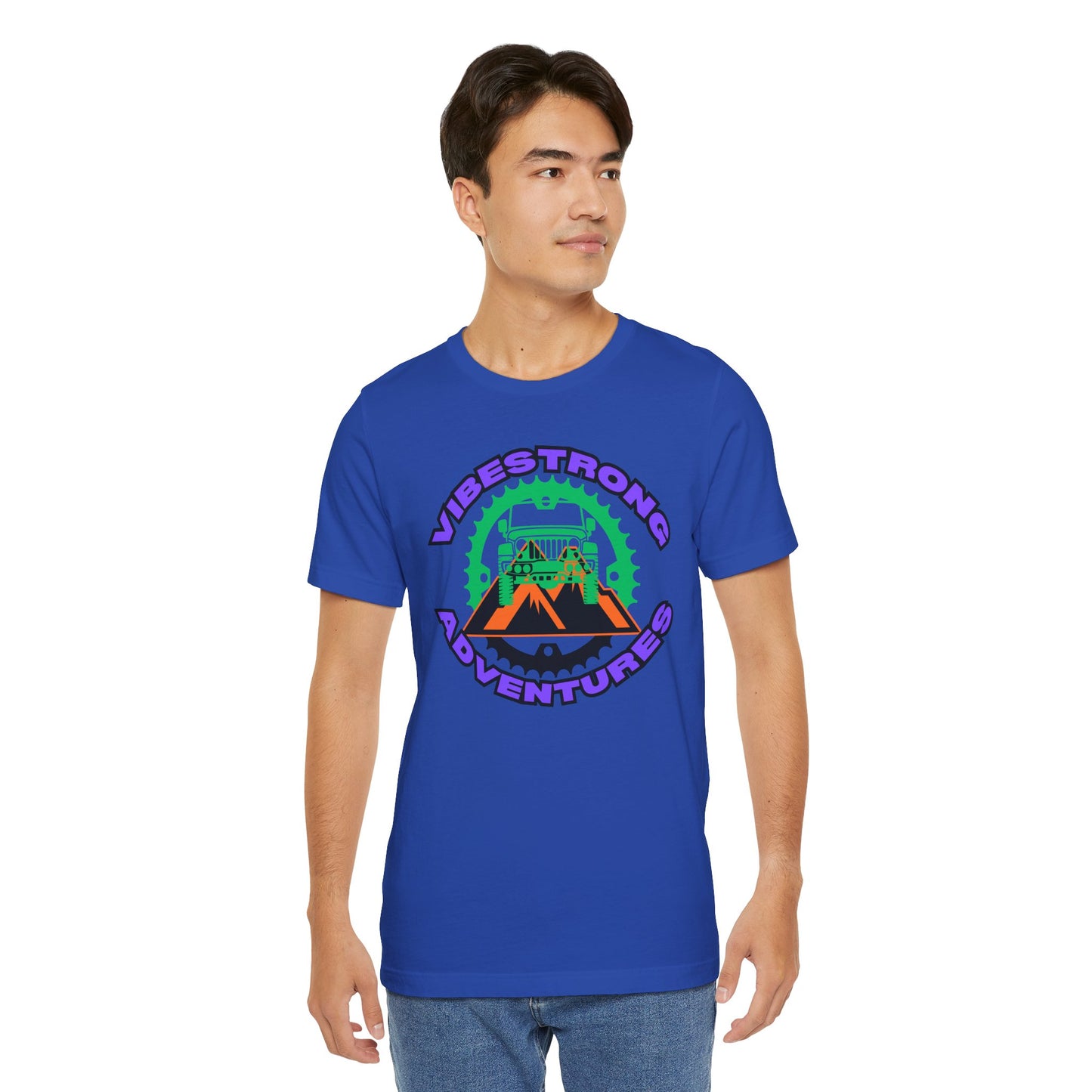 Vibrant Adventure Tee - Unisex Jersey Short Sleeve, Fun Outdoor Shirt, Travel Gift, Casual Wear, Summer Style, Adventure Lovers