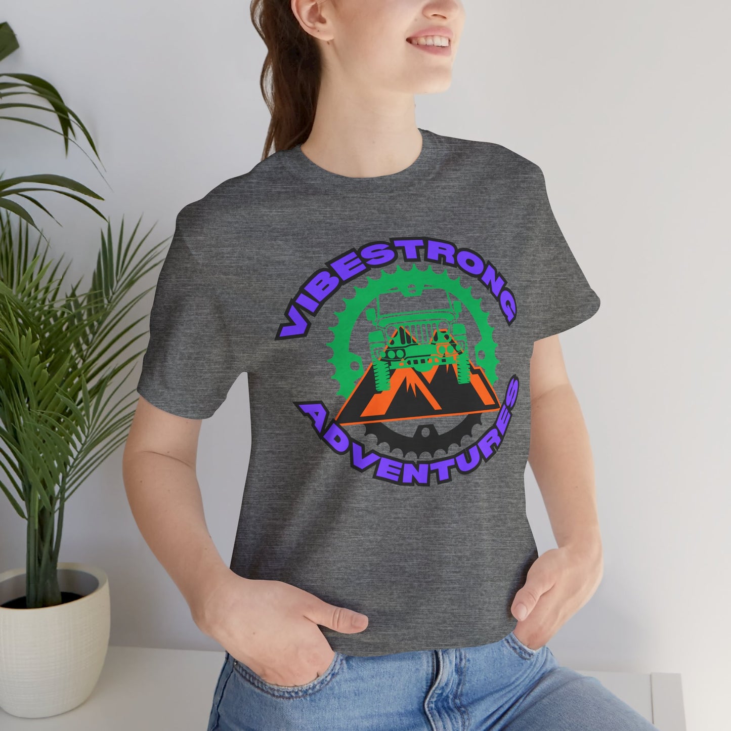 Vibrant Adventure Tee - Unisex Jersey Short Sleeve, Fun Outdoor Shirt, Travel Gift, Casual Wear, Summer Style, Adventure Lovers