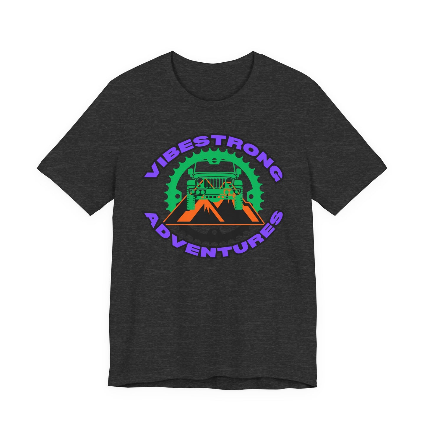 Vibrant Adventure Tee - Unisex Jersey Short Sleeve, Fun Outdoor Shirt, Travel Gift, Casual Wear, Summer Style, Adventure Lovers