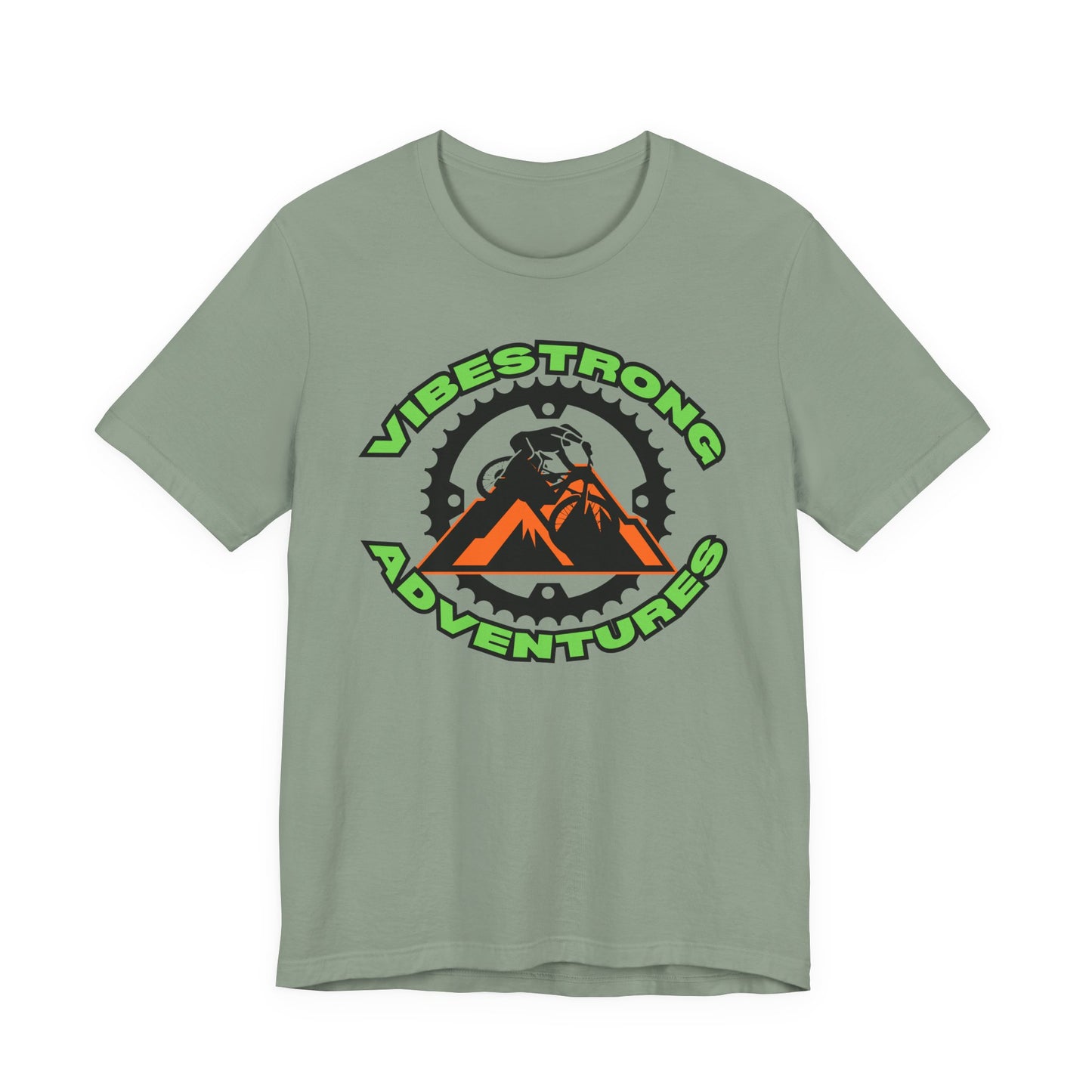 VibeStrong Adventures Tee - Unisex Outdoor Shirt, Gift for Adventurers, Travel Apparel, Nature Lover Clothing, Casual Wear