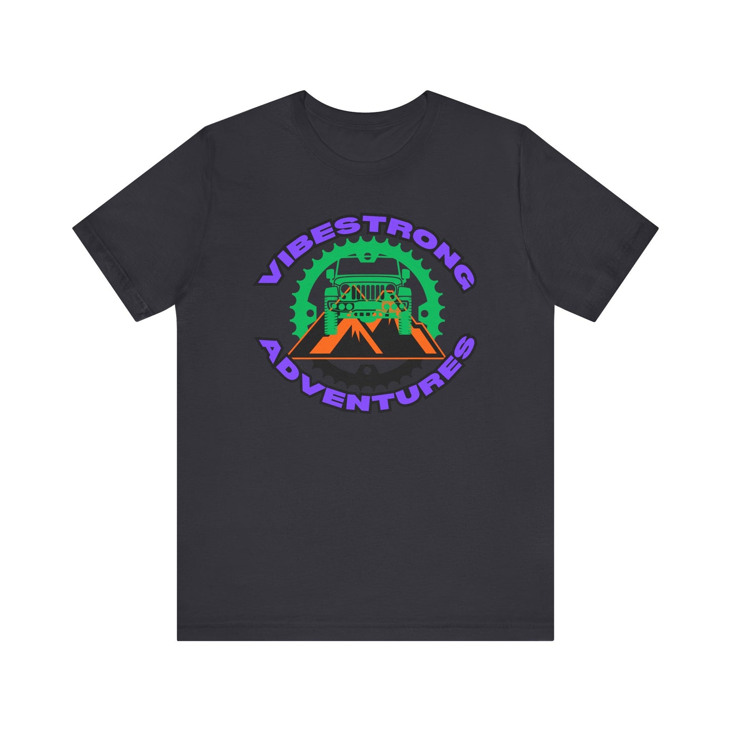 Vibrant Adventure Tee - Unisex Jersey Short Sleeve, Fun Outdoor Shirt, Travel Gift, Casual Wear, Summer Style, Adventure Lovers