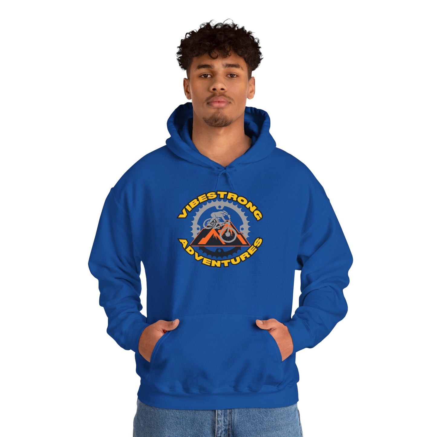Adventure Vibes Hoodie | Unisex Heavy Blend Hooded Sweatshirt | Outdoor, Camping, Travel Apparel, Cool Gift for Explorers