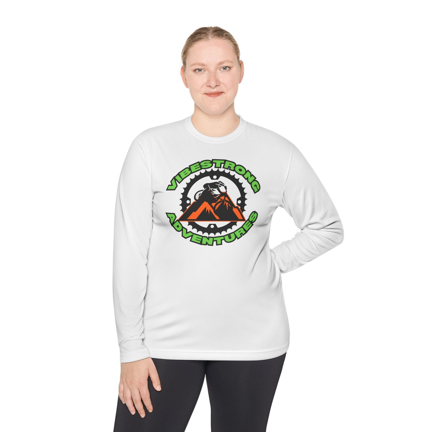 Vibes-Strong Adventure Tee | Unisex Long Sleeve Shirt, Outdoor Apparel, Travel Wear, Adventure Gift, Casual Style