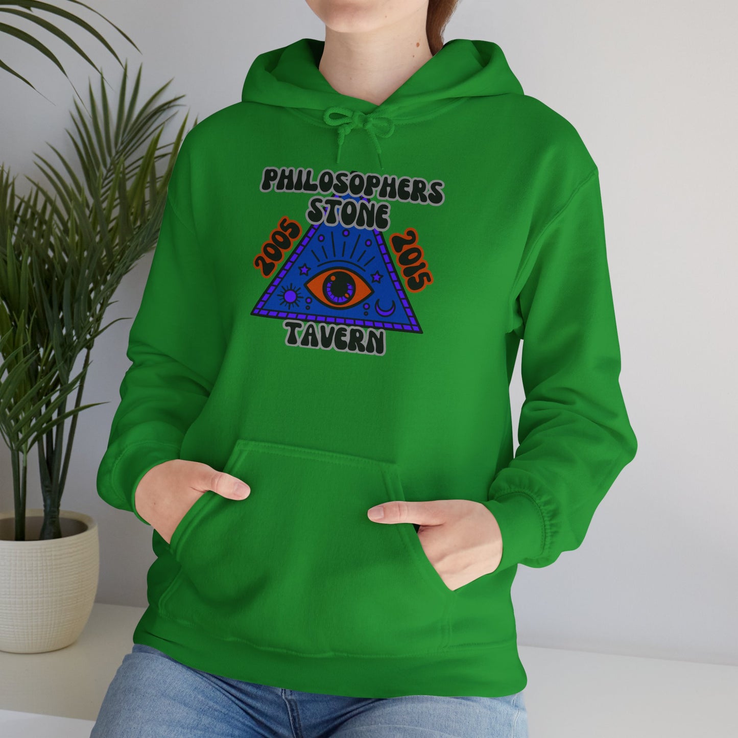 Philosopher's Stone Tavern Hoodie - Unisex Heavy Blend™ Sweatshirt with Eye Design