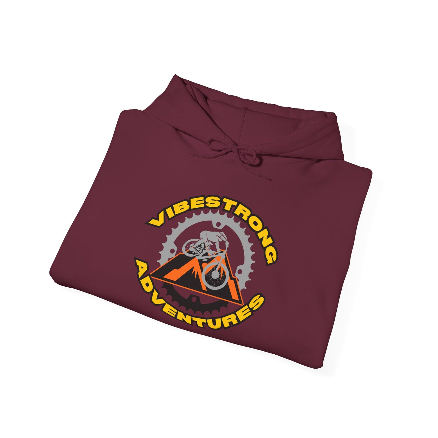 Adventure Vibes Hoodie | Unisex Heavy Blend Hooded Sweatshirt | Outdoor, Camping, Travel Apparel, Cool Gift for Explorers