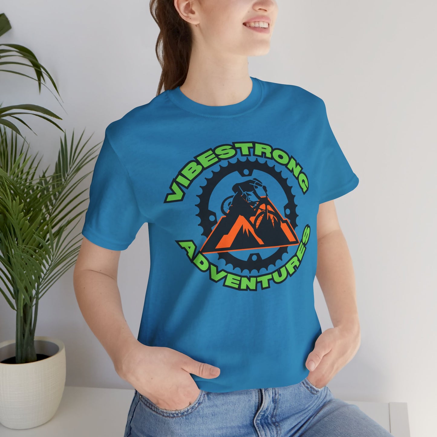 VibeStrong Adventures Tee - Unisex Outdoor Shirt, Gift for Adventurers, Travel Apparel, Nature Lover Clothing, Casual Wear
