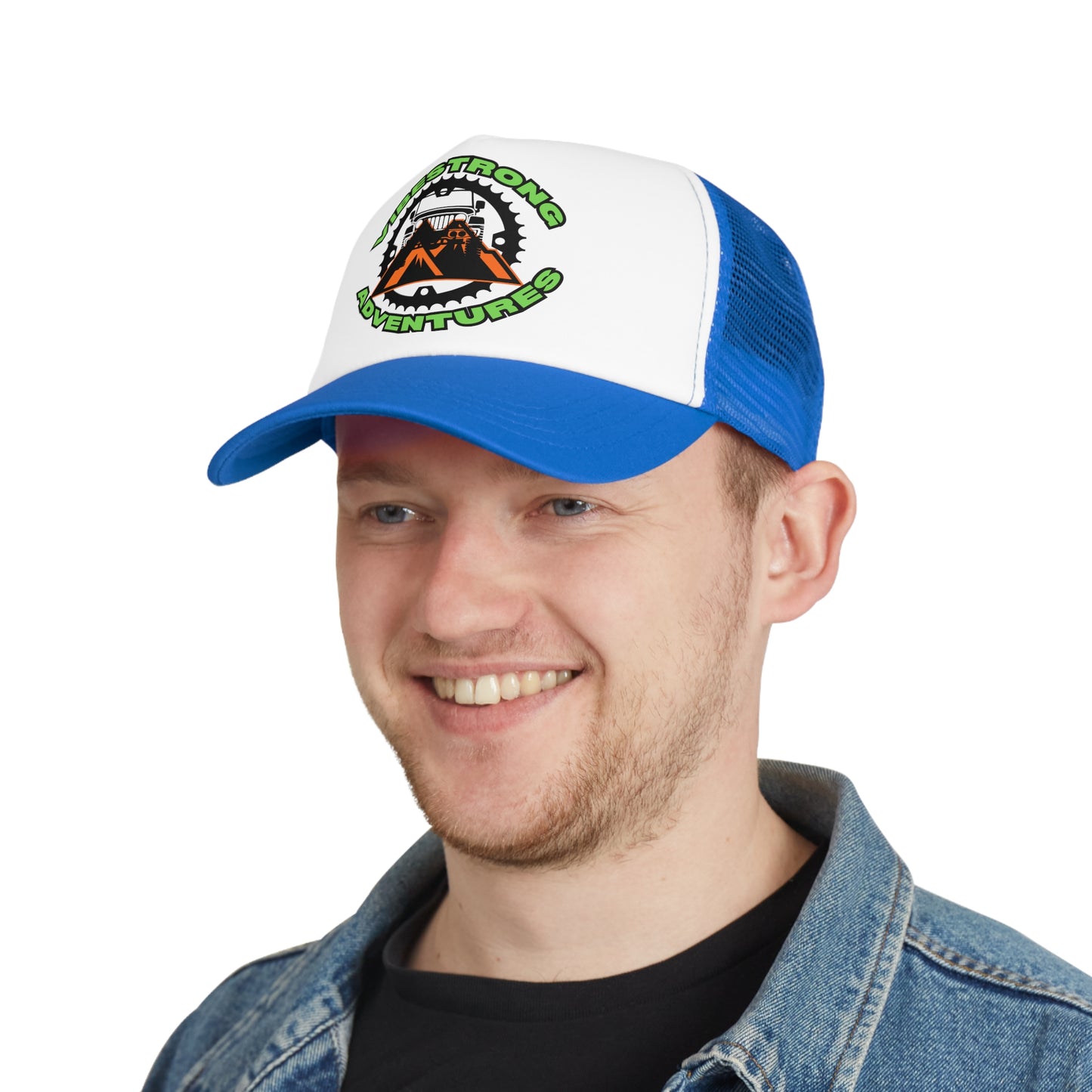 Adventure Vibes Mesh Cap – Outdoor Gear, Trucker Hat, Gift for Travelers, Camping Accessory, Summer Hat