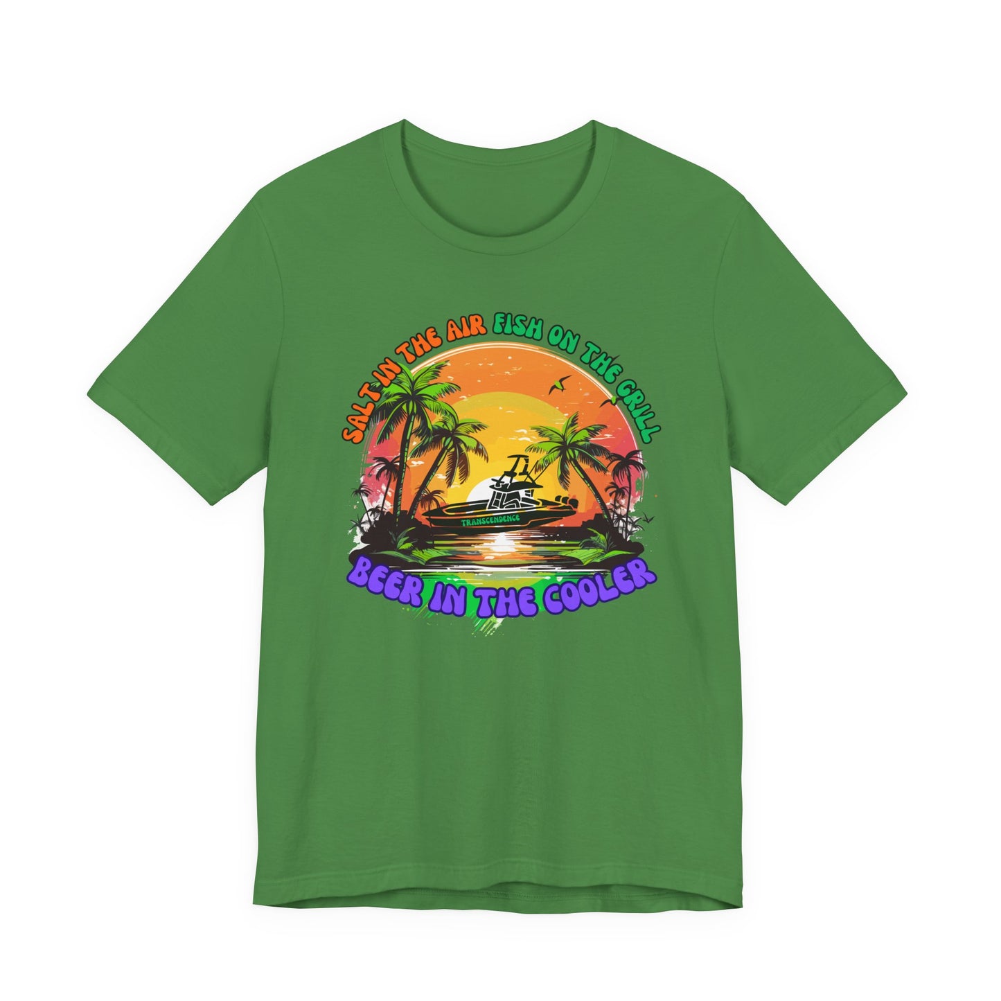 T-Shirt - Chill Vibes Retro Unisex Tee, Perfect for Beach Lovers, Great for Vacation, Summer Parties, Barbecues, Casual Wear