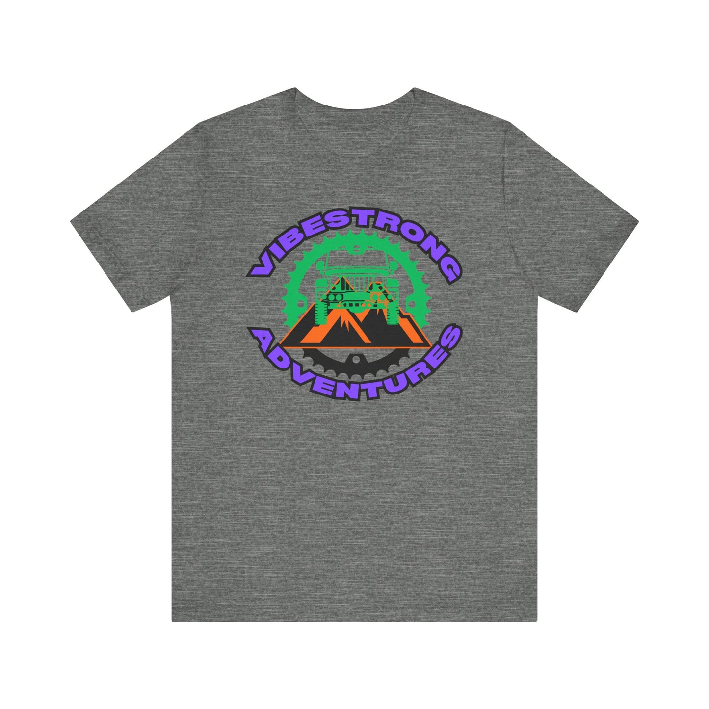 Vibrant Adventure Tee - Unisex Jersey Short Sleeve, Fun Outdoor Shirt, Travel Gift, Casual Wear, Summer Style, Adventure Lovers