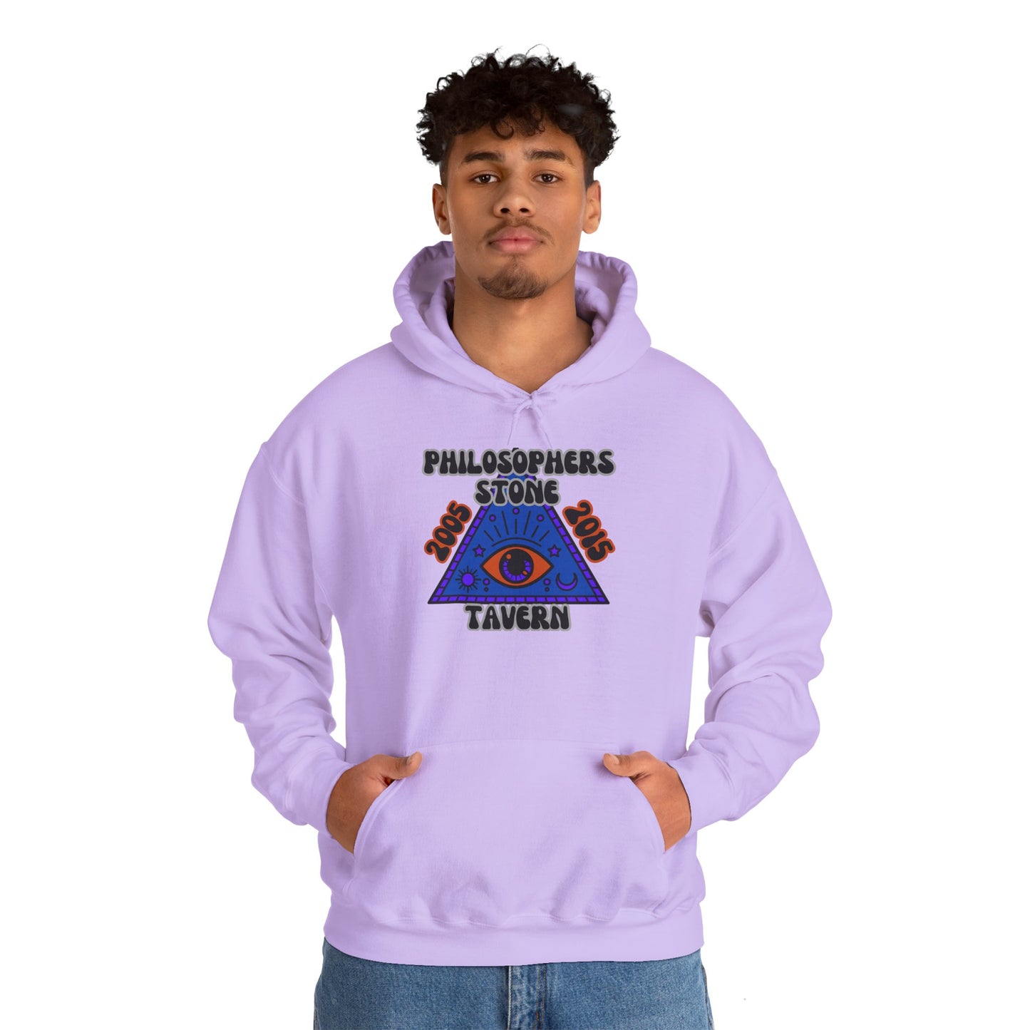 Philosopher's Stone Tavern Hoodie - Unisex Heavy Blend™ Sweatshirt with Eye Design