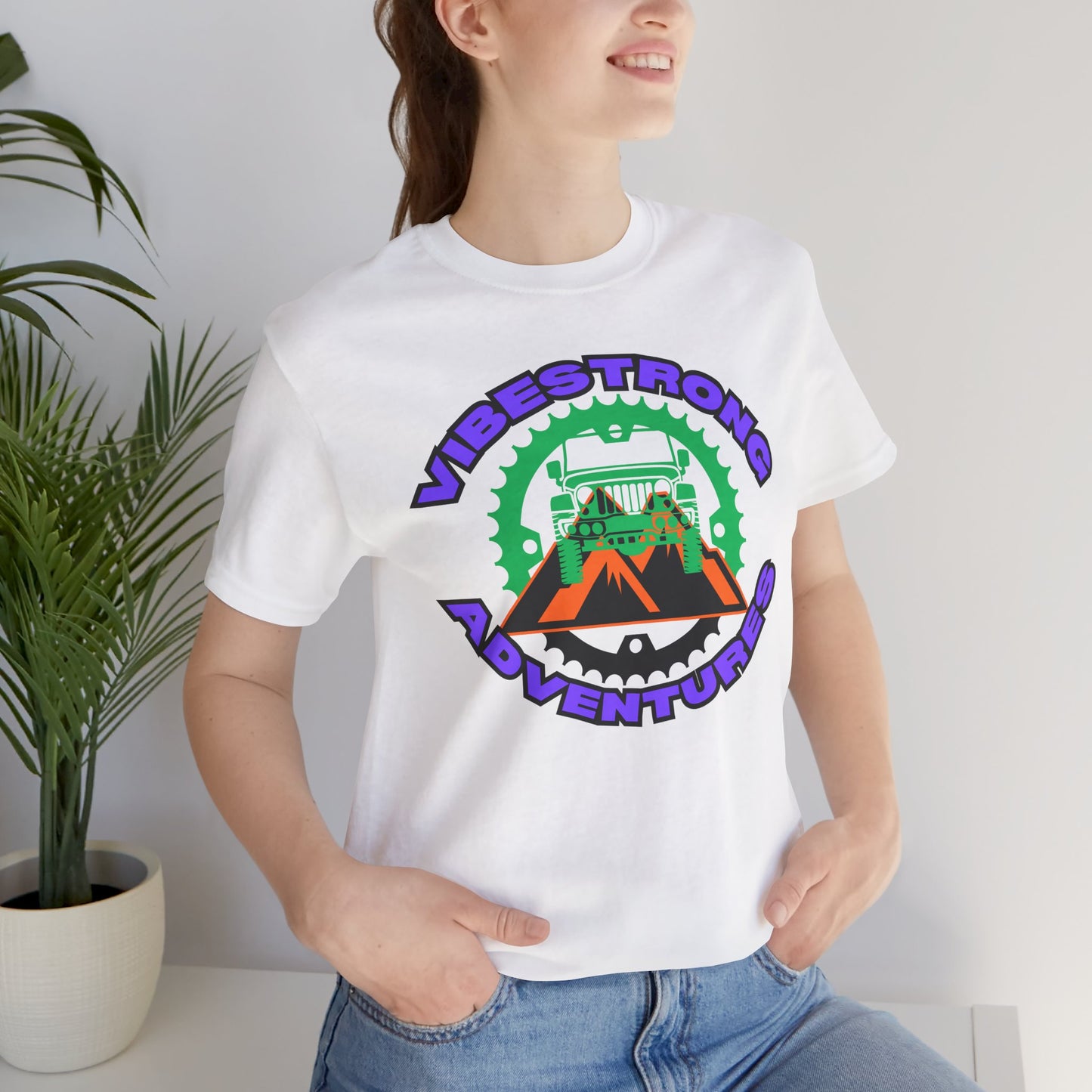 Vibrant Adventure Tee - Unisex Jersey Short Sleeve, Fun Outdoor Shirt, Travel Gift, Casual Wear, Summer Style, Adventure Lovers