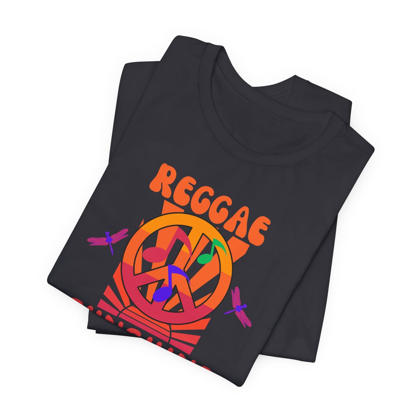 Retro Reggae Peace Vibes Tee